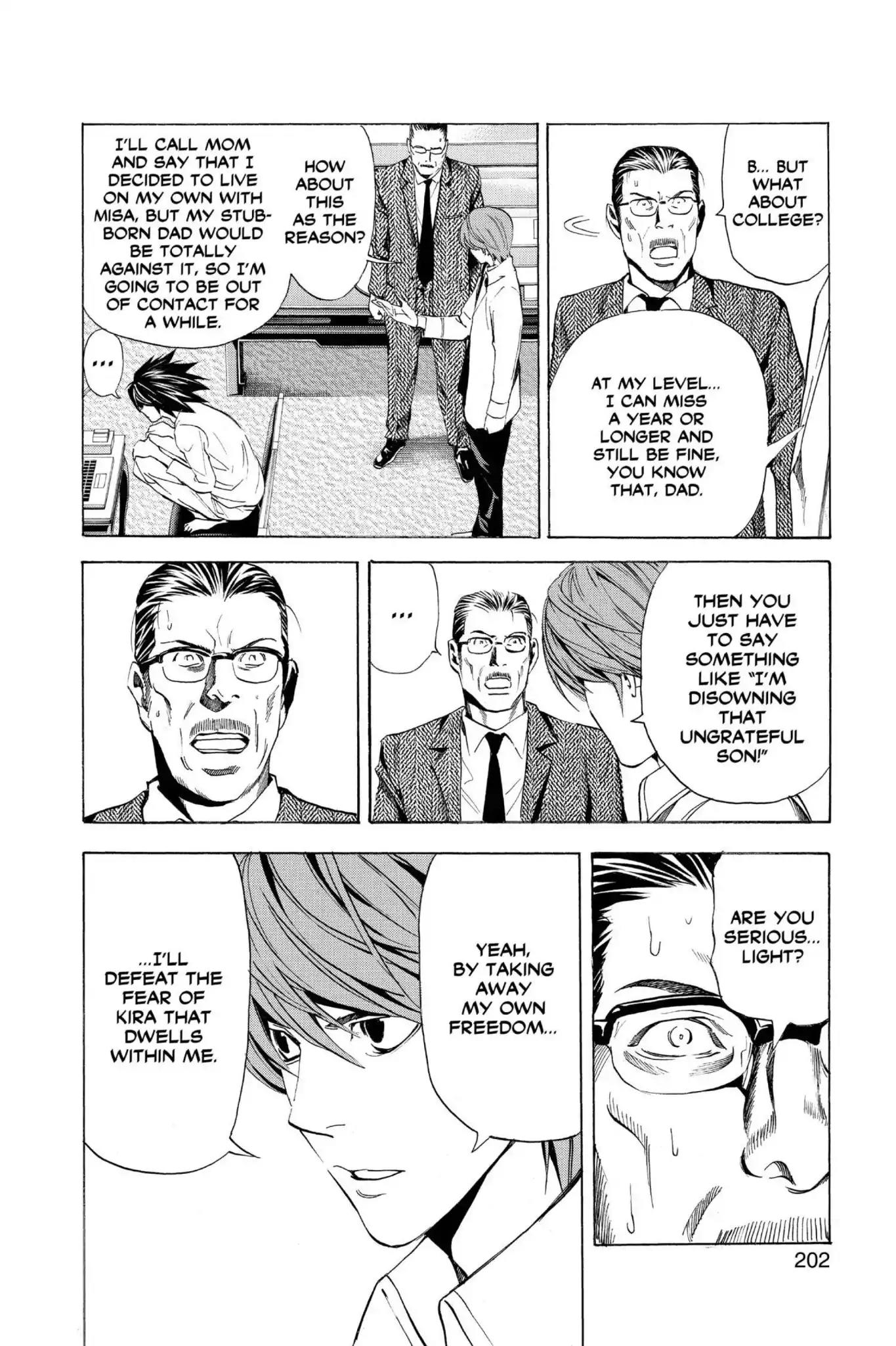 Death Note Chapter 34 page 20 - Chapter 34: Imprisonment