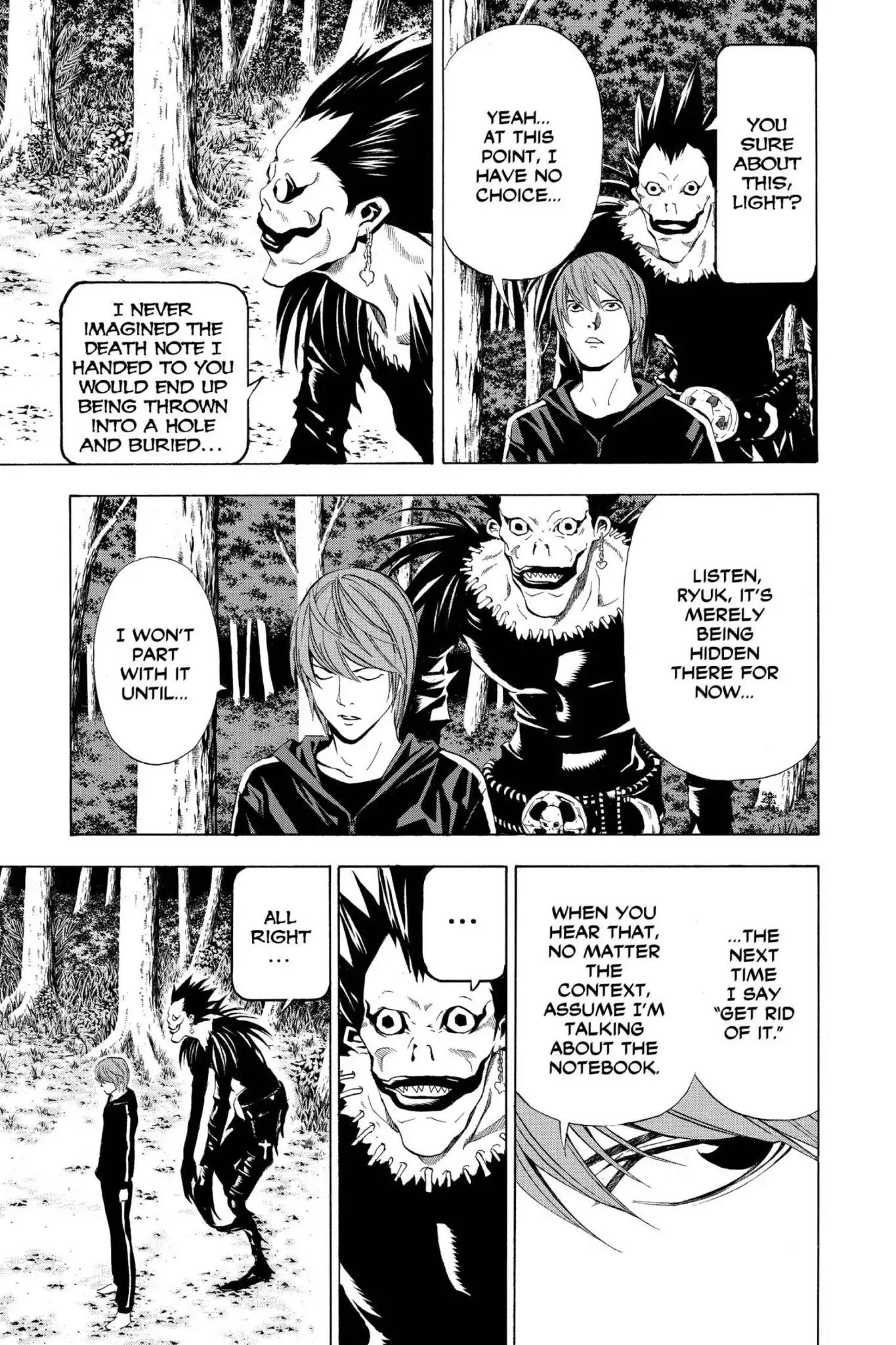 Death Note Chapter 34 page 3 - Chapter 34: Imprisonment