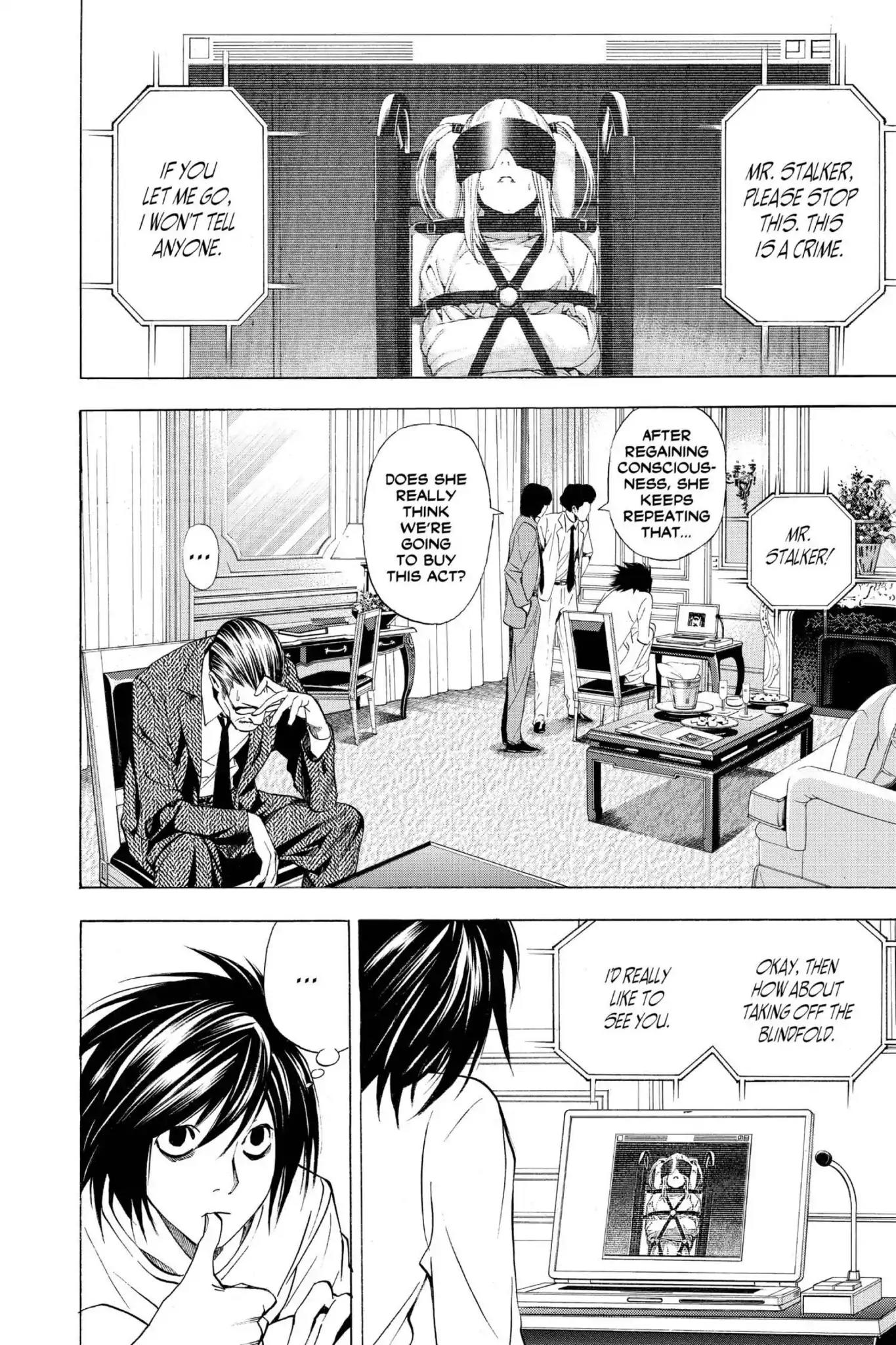 Death Note Chapter 34 page 4 - Chapter 34: Imprisonment