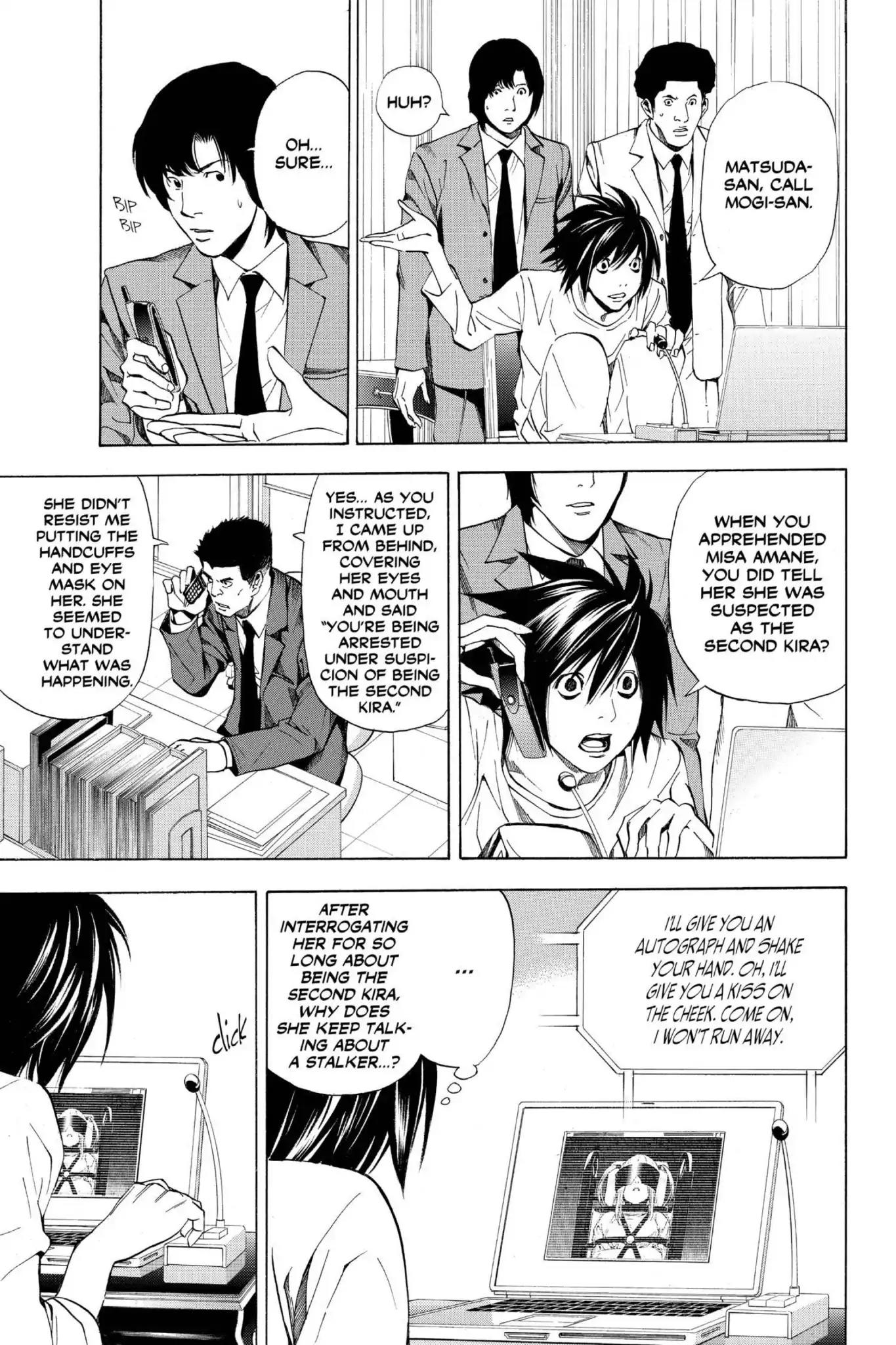 Death Note Chapter 34 page 5 - Chapter 34: Imprisonment
