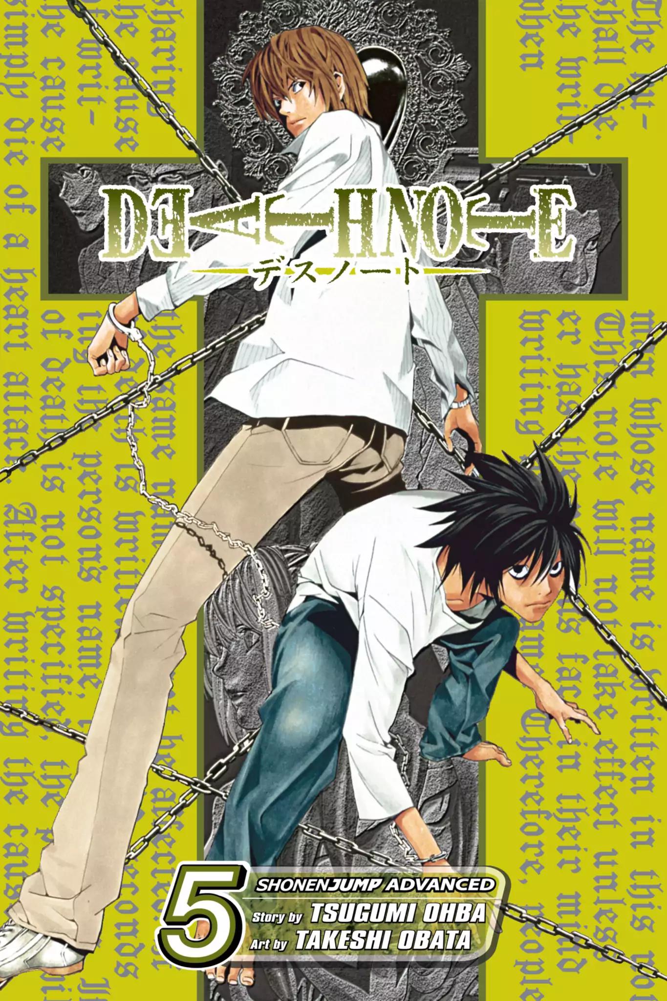 Death Note manga, chapter 35, page 1 of 27