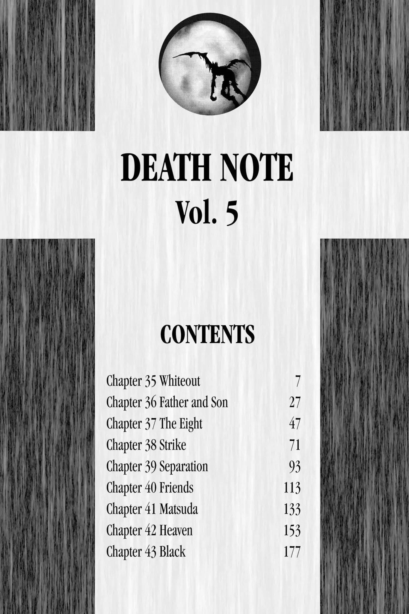 Death Note manga, chapter 35, page 7 of 27