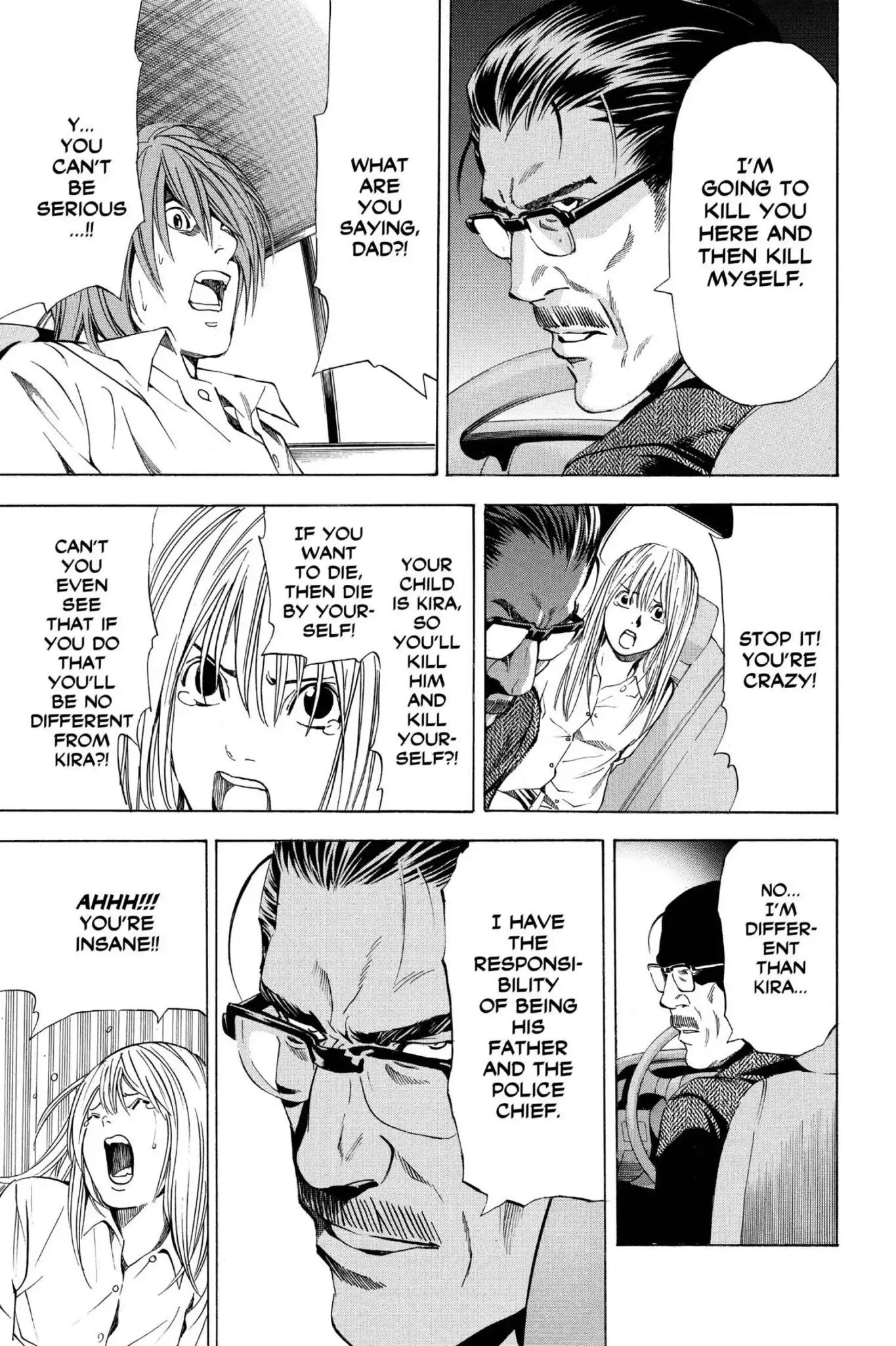 Death Note Chapter 36 page 13 - Chapter 36: Father and Son