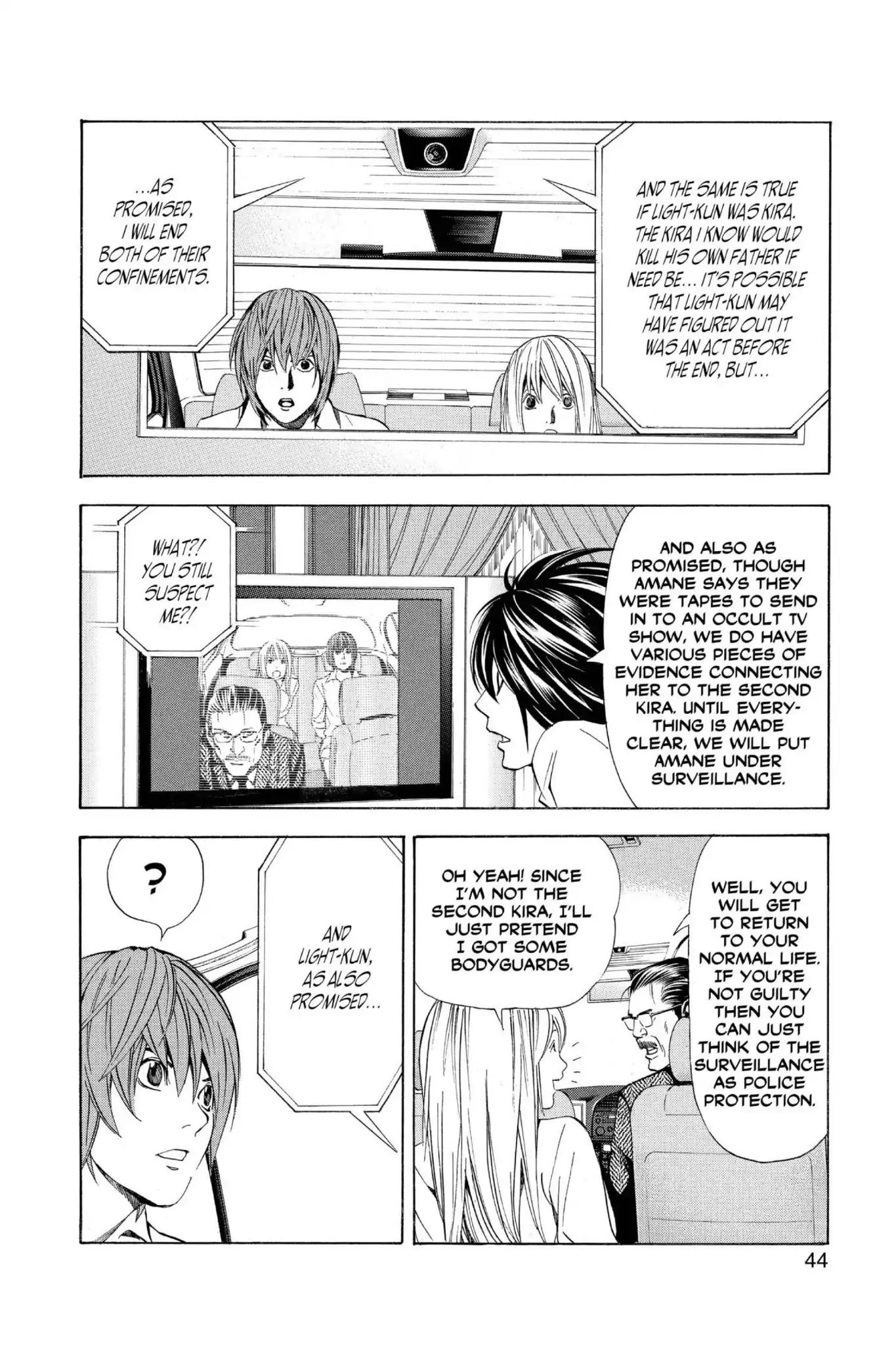 Death Note Chapter 36 page 18 - Chapter 36: Father and Son