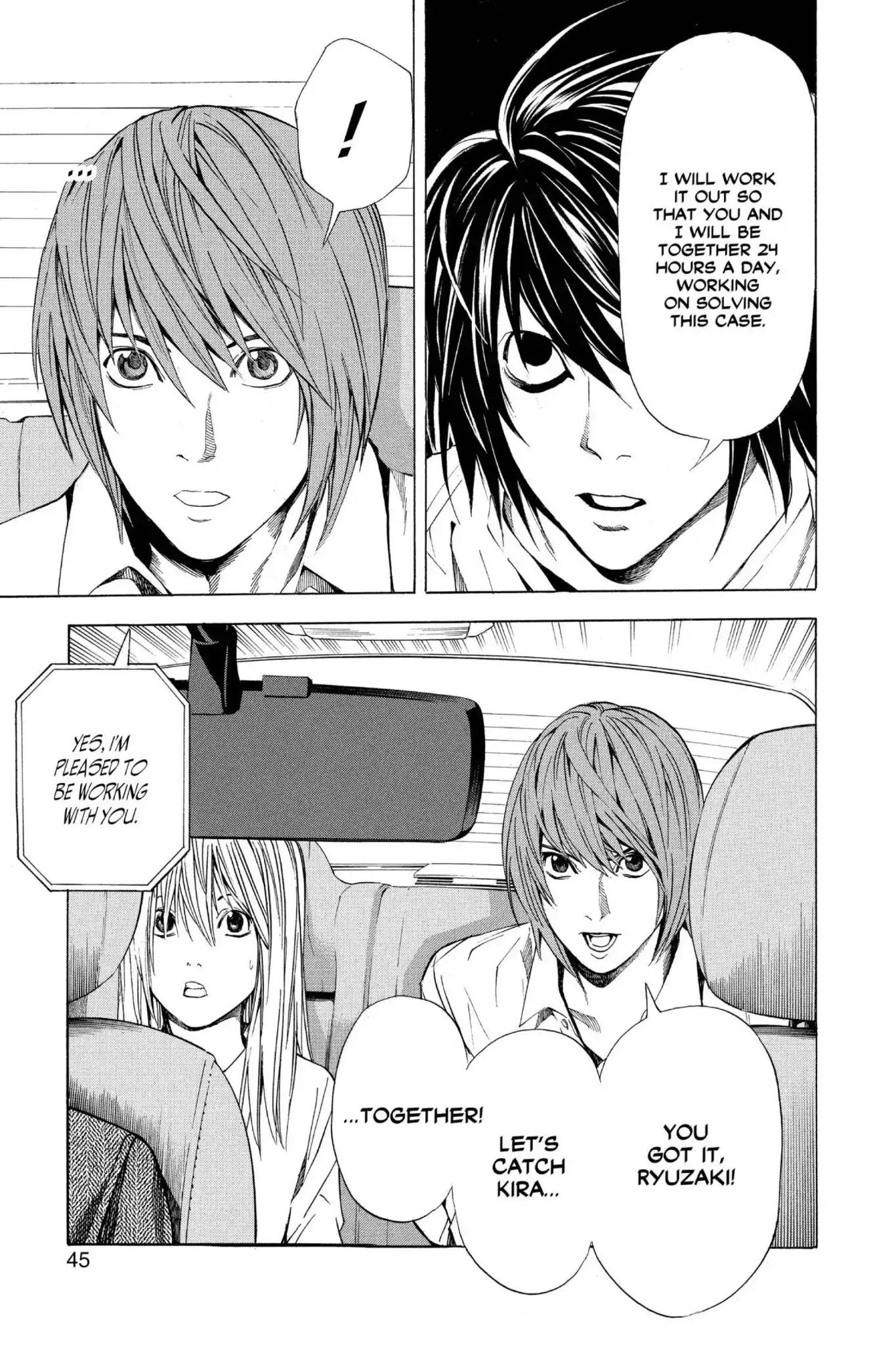 Death Note Chapter 36 page 19 - Chapter 36: Father and Son