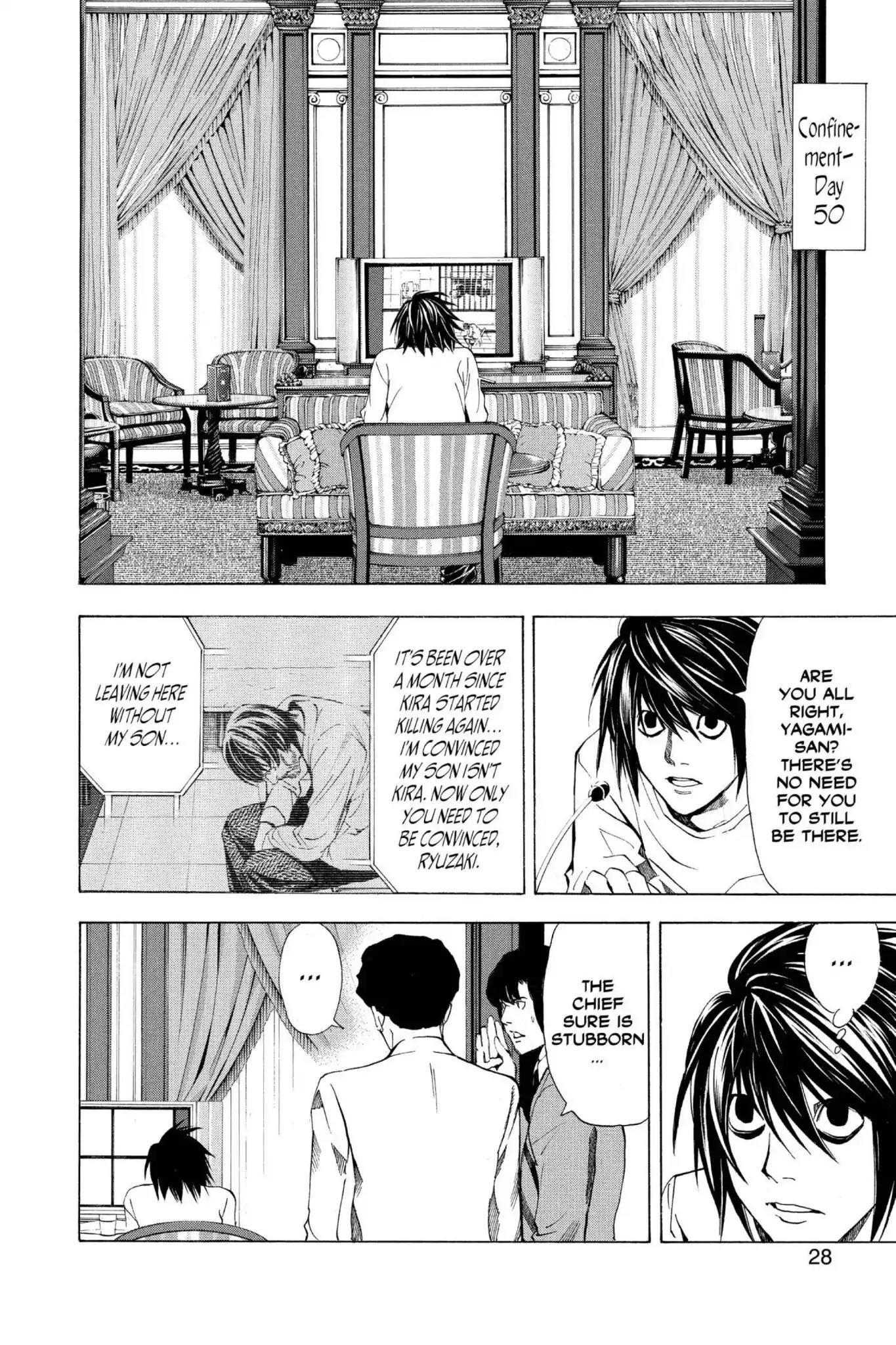 Death Note Chapter 36 page 2 - Chapter 36: Father and Son