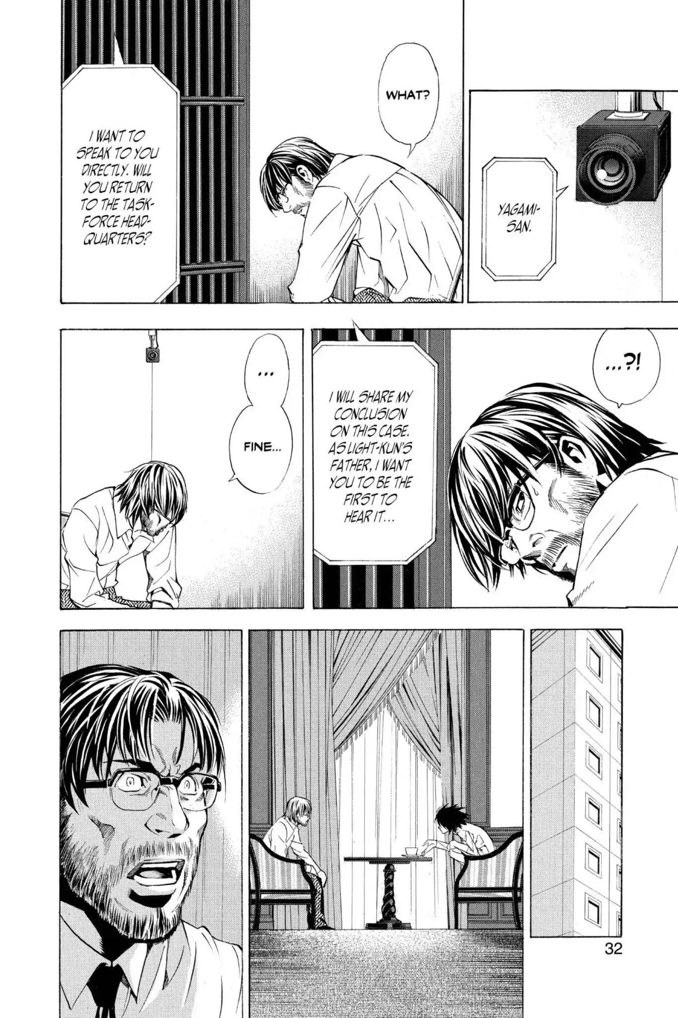 Death Note Chapter 36 page 6 - Chapter 36: Father and Son