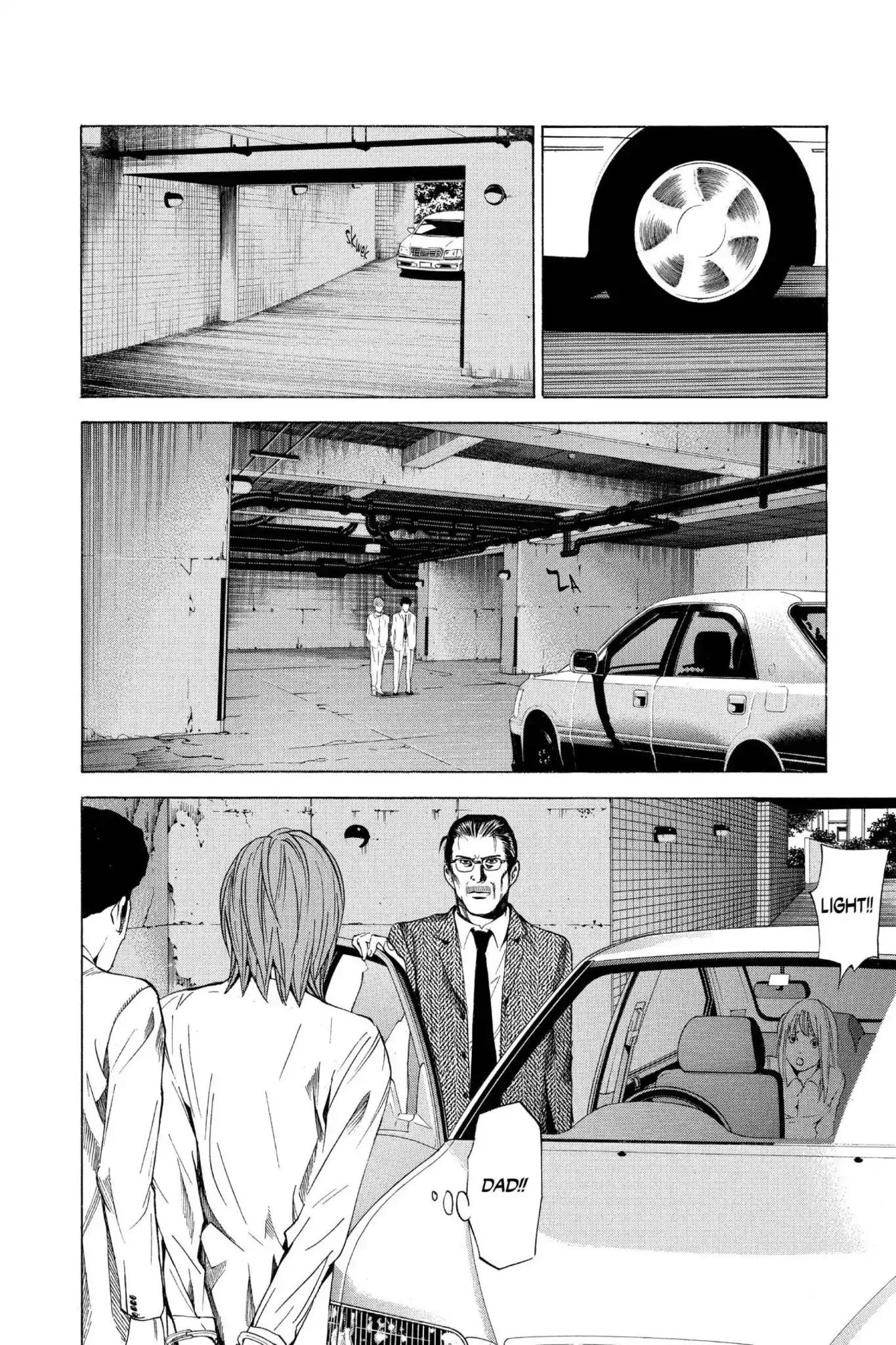 Death Note Chapter 36 page 8 - Chapter 36: Father and Son