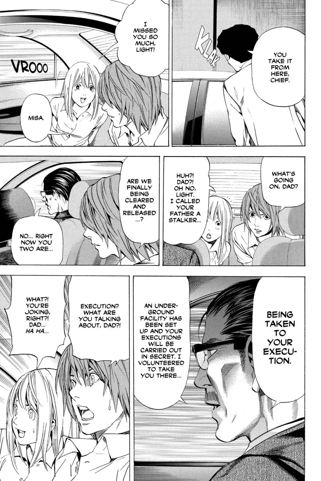 Death Note Chapter 36 page 9 - Chapter 36: Father and Son