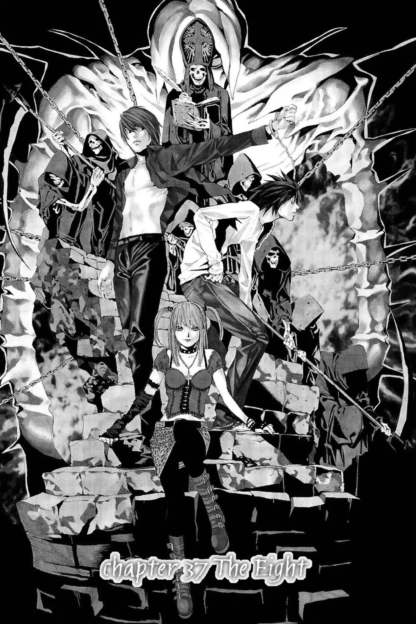 Death Note manga, chapter 37, page 1 of 24
