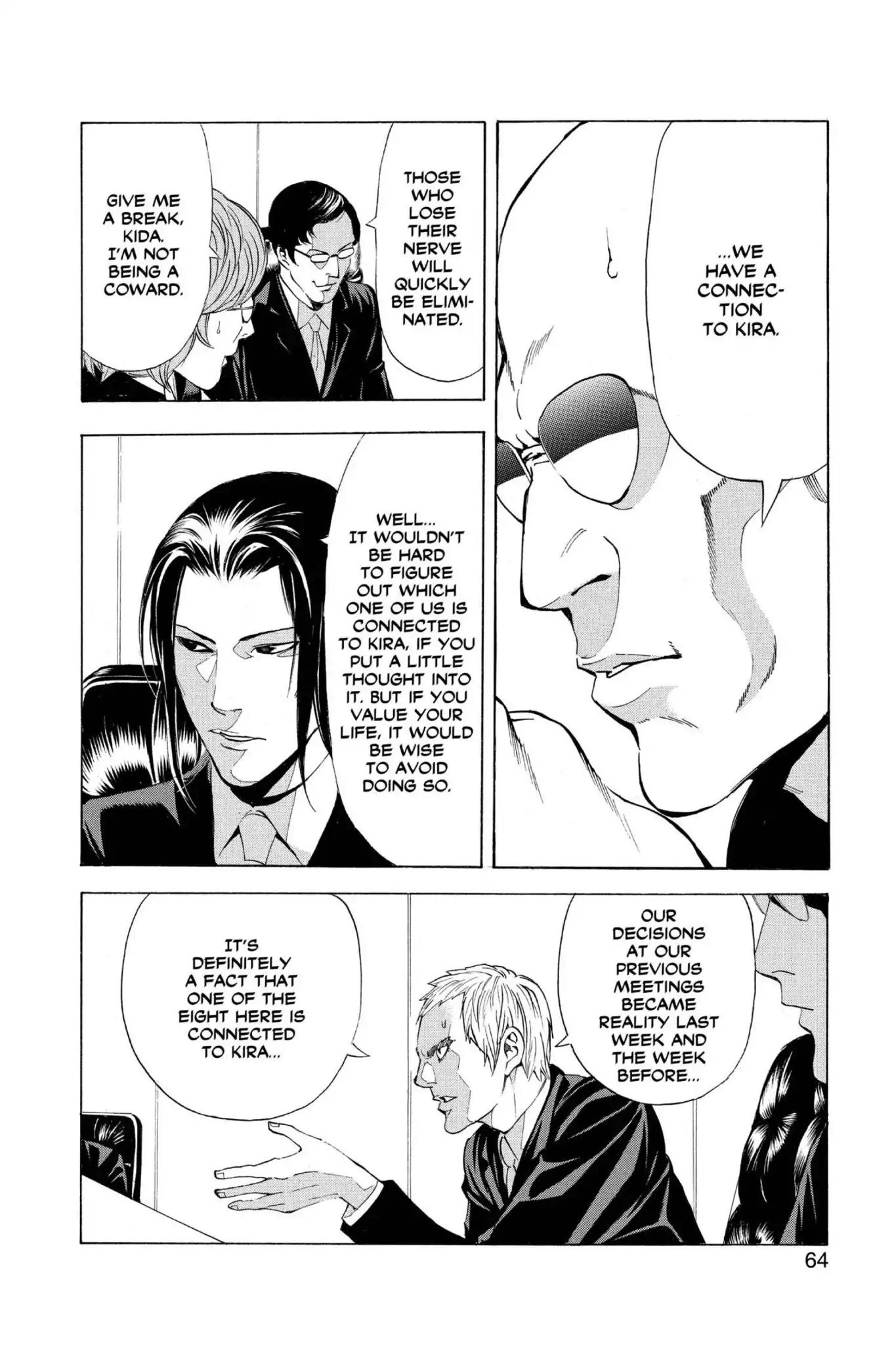 Death Note manga, chapter 37, page 18 of 24