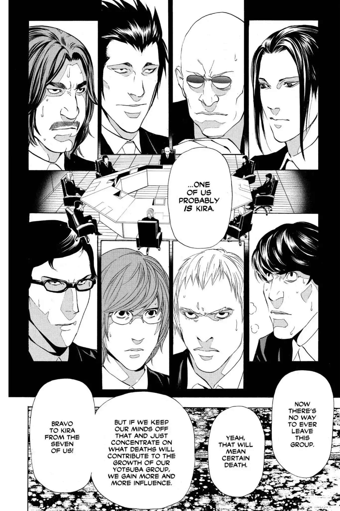 Death Note manga, chapter 37, page 20 of 24