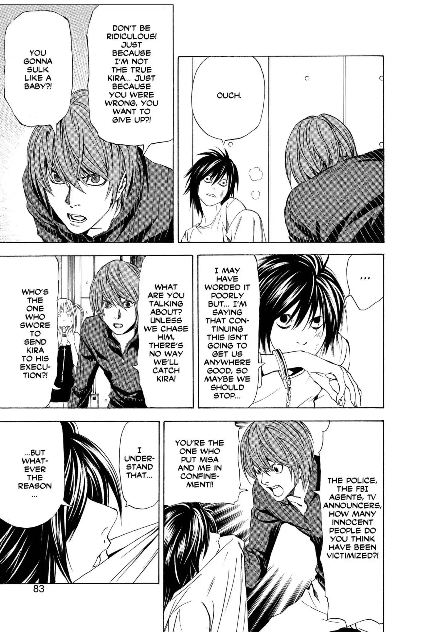 Death Note Chapter 38 page 13 - Chapter 38: Strike