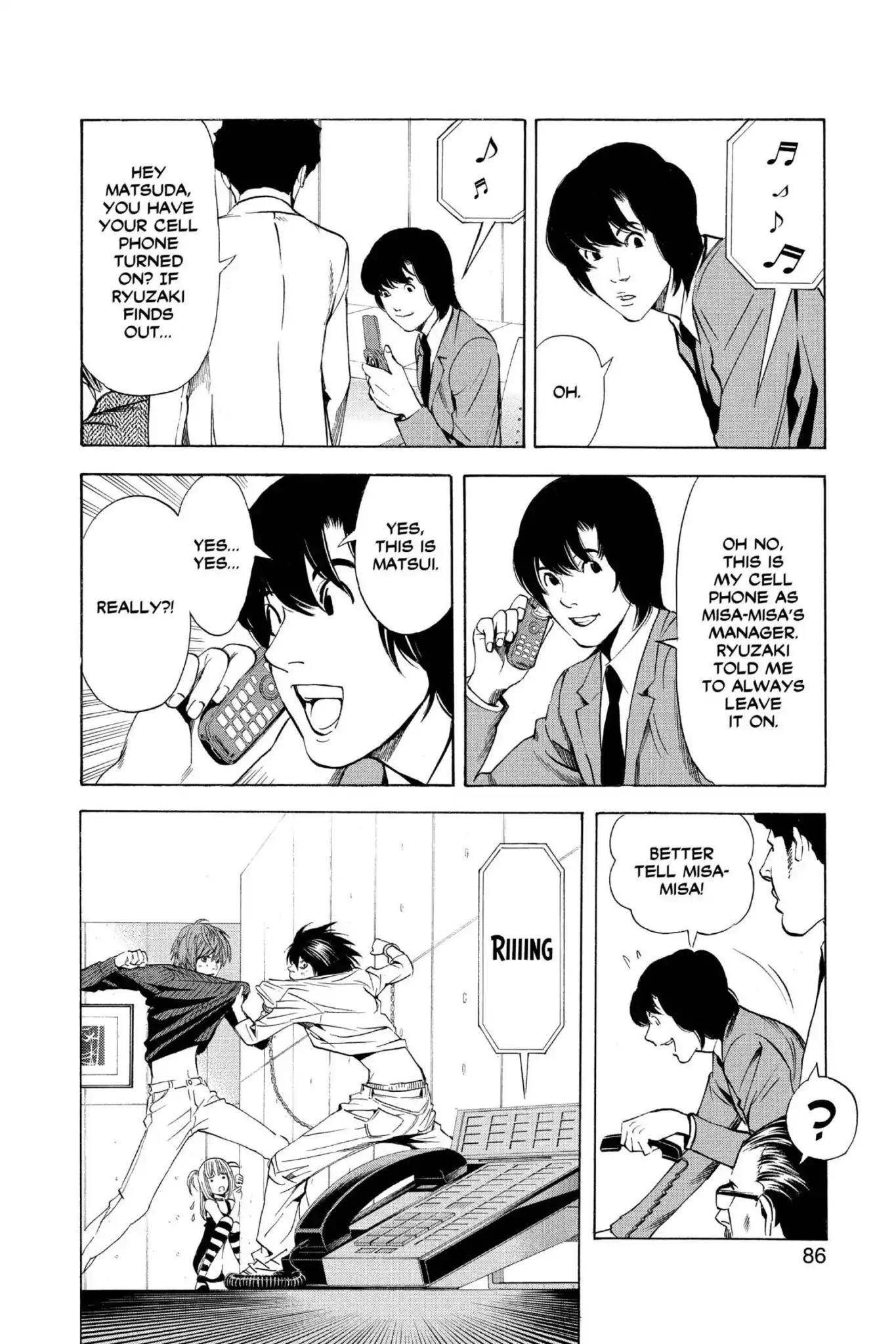 Death Note Chapter 38 page 16 - Chapter 38: Strike