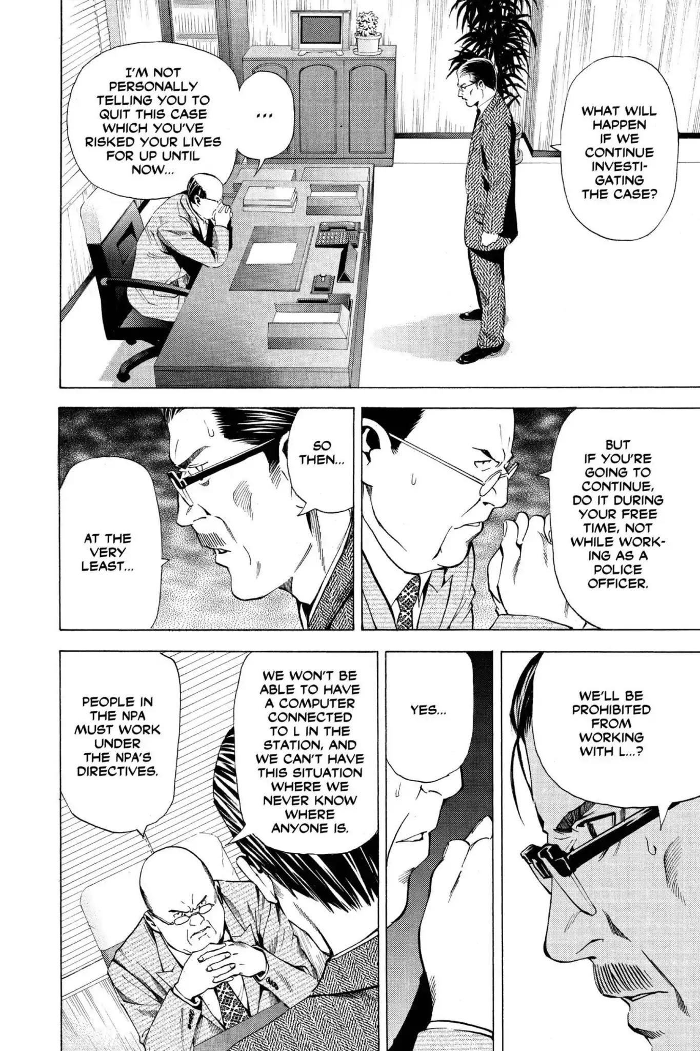 Death Note Chapter 39 page 14 - Chapter 39: Separation