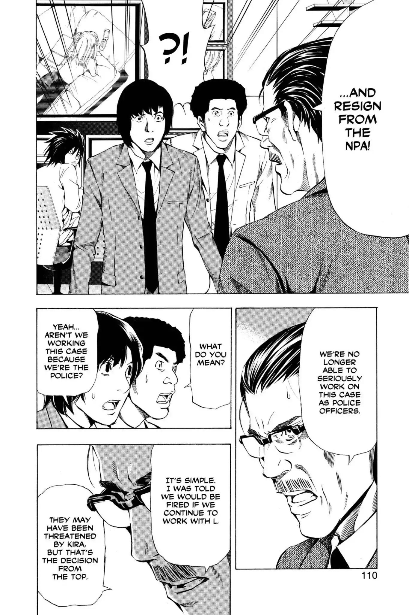 Death Note Chapter 39 page 18 - Chapter 39: Separation