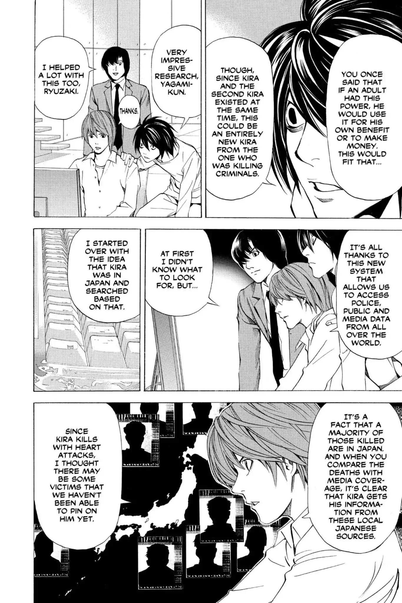 Death Note Chapter 39 page 2 - Chapter 39: Separation