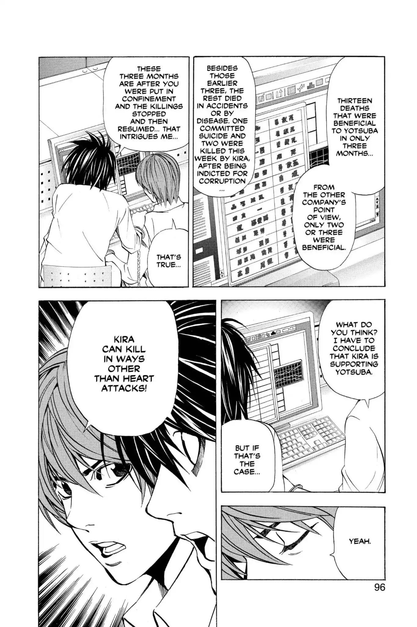 Death Note Chapter 39 page 4 - Chapter 39: Separation