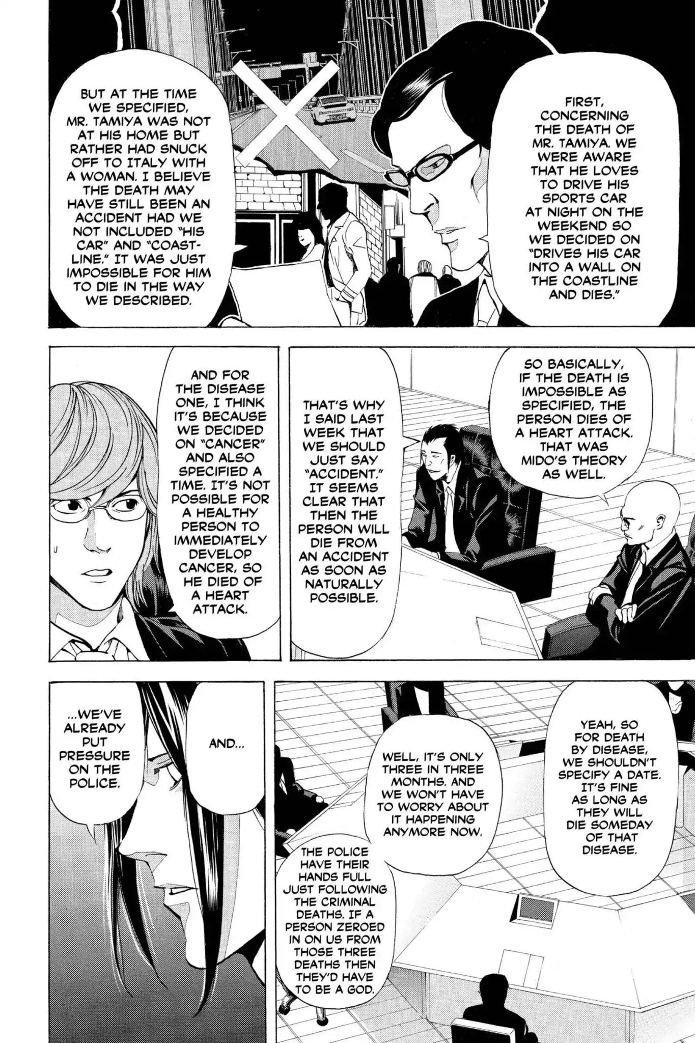 Death Note Chapter 39 page 6 - Chapter 39: Separation