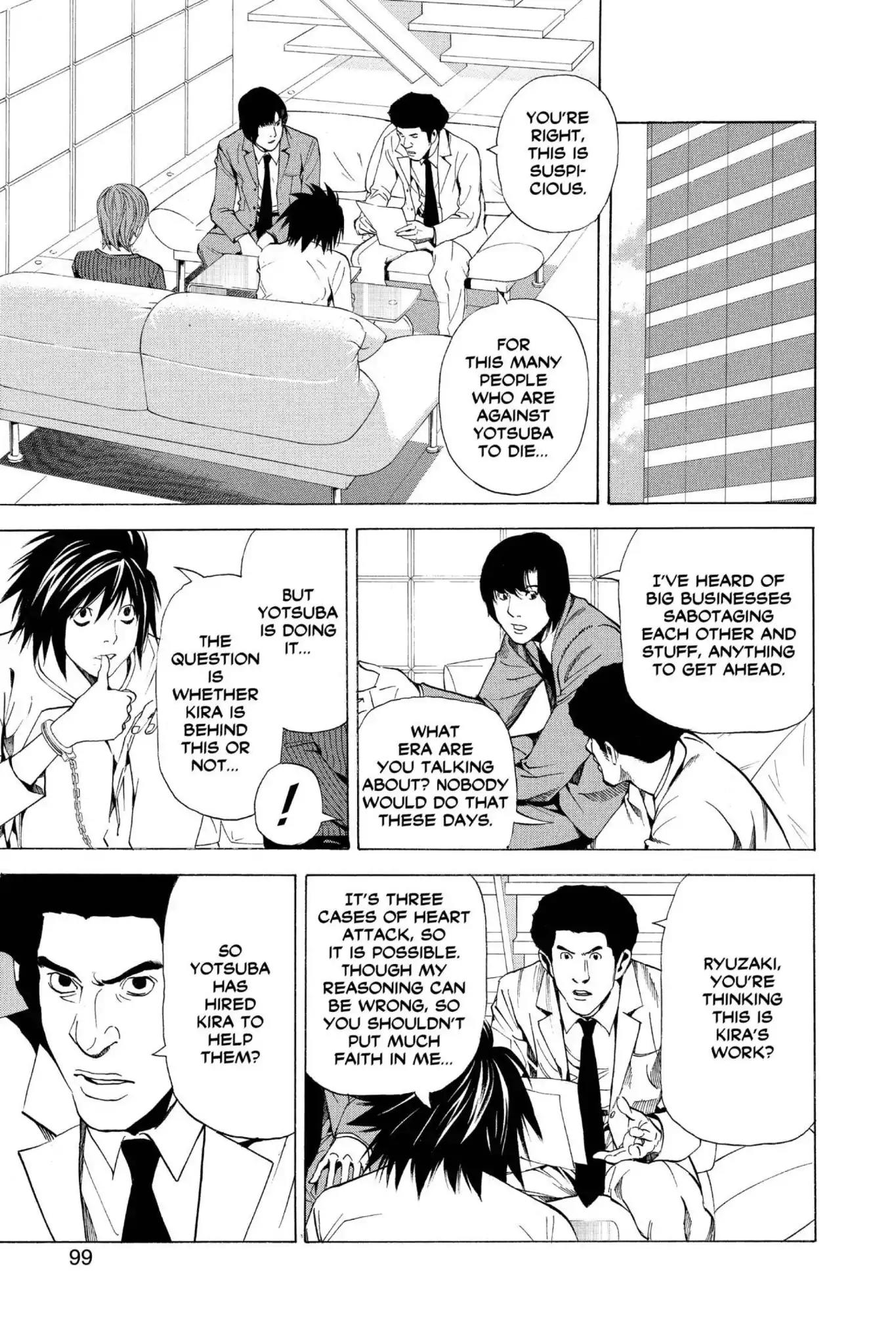 Death Note Chapter 39 page 7 - Chapter 39: Separation