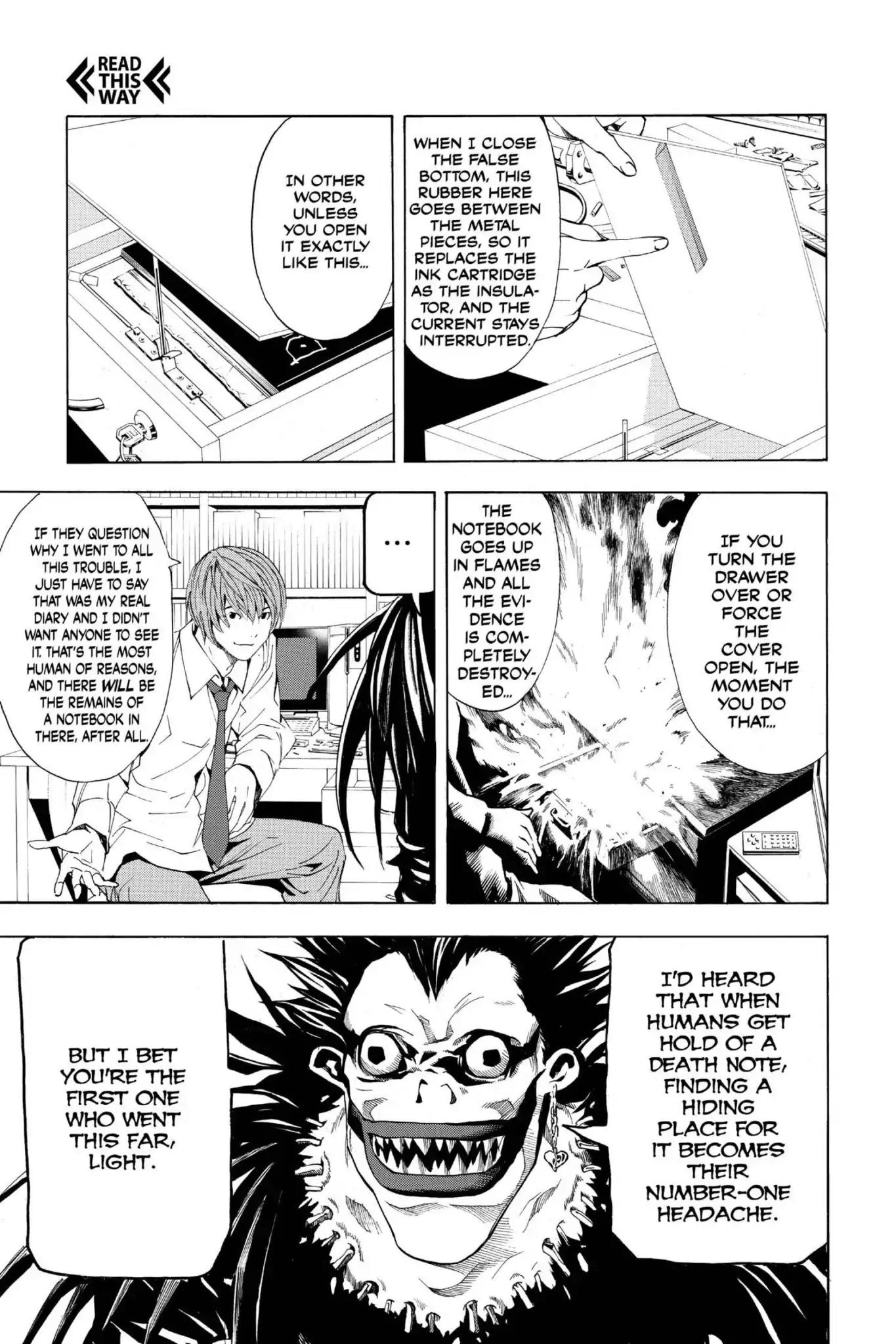 Death Note Chapter 4 page 17 - Chapter 4: Current