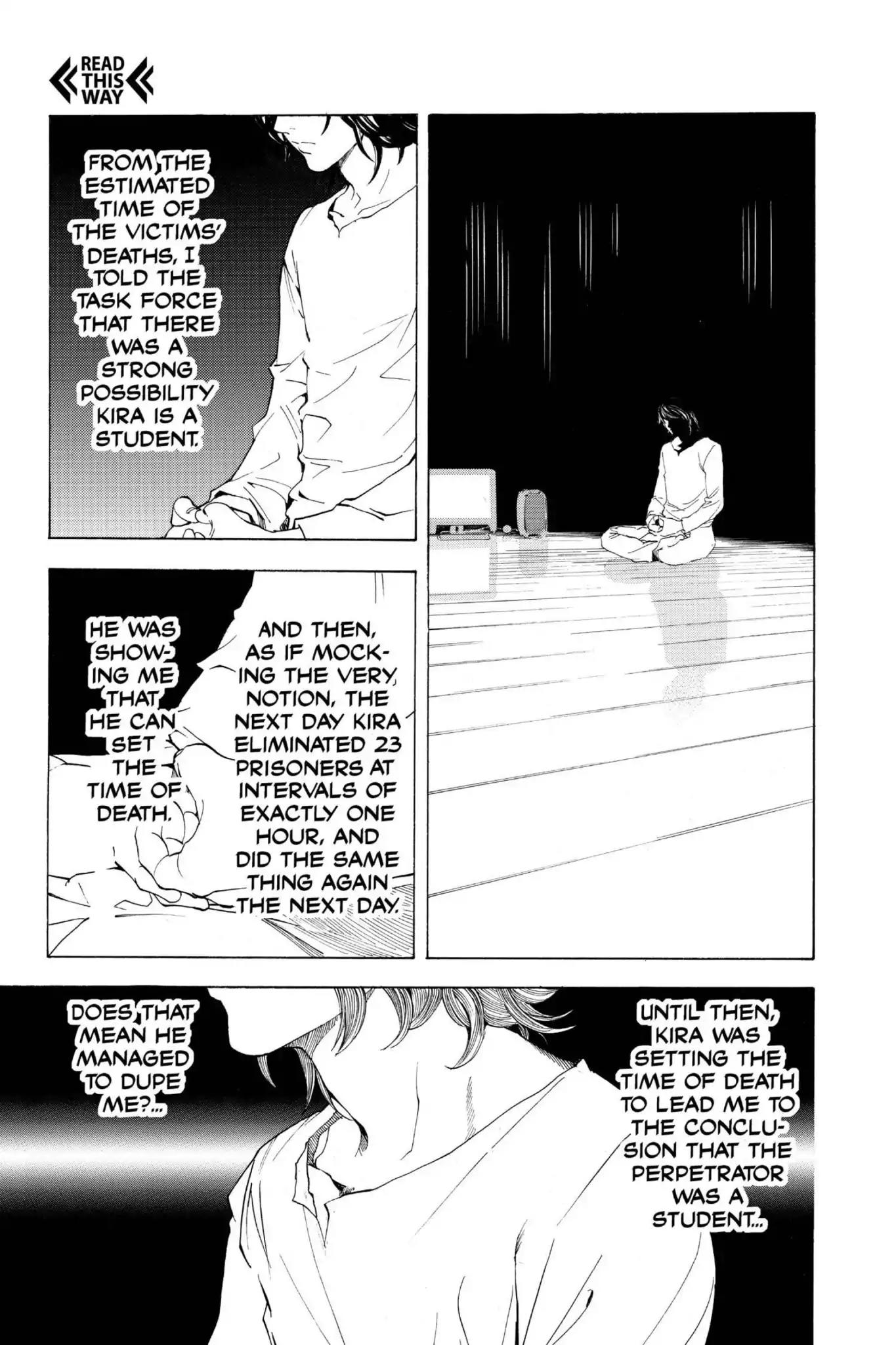 Death Note Chapter 4 page 3 - Chapter 4: Current