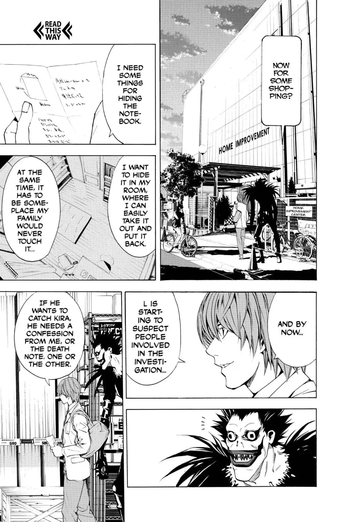 Death Note Chapter 4 page 5 - Chapter 4: Current