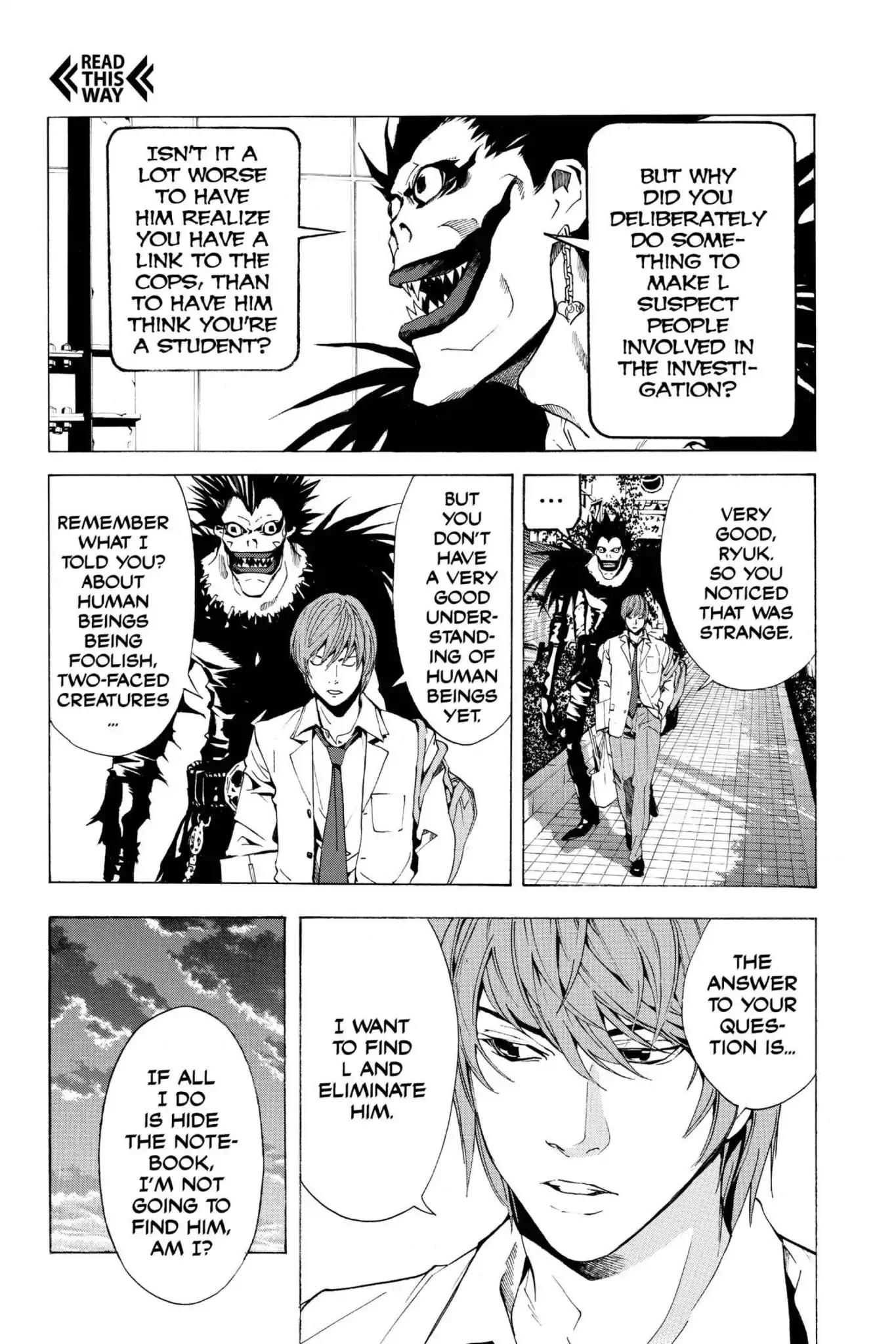 Death Note Chapter 4 page 7 - Chapter 4: Current