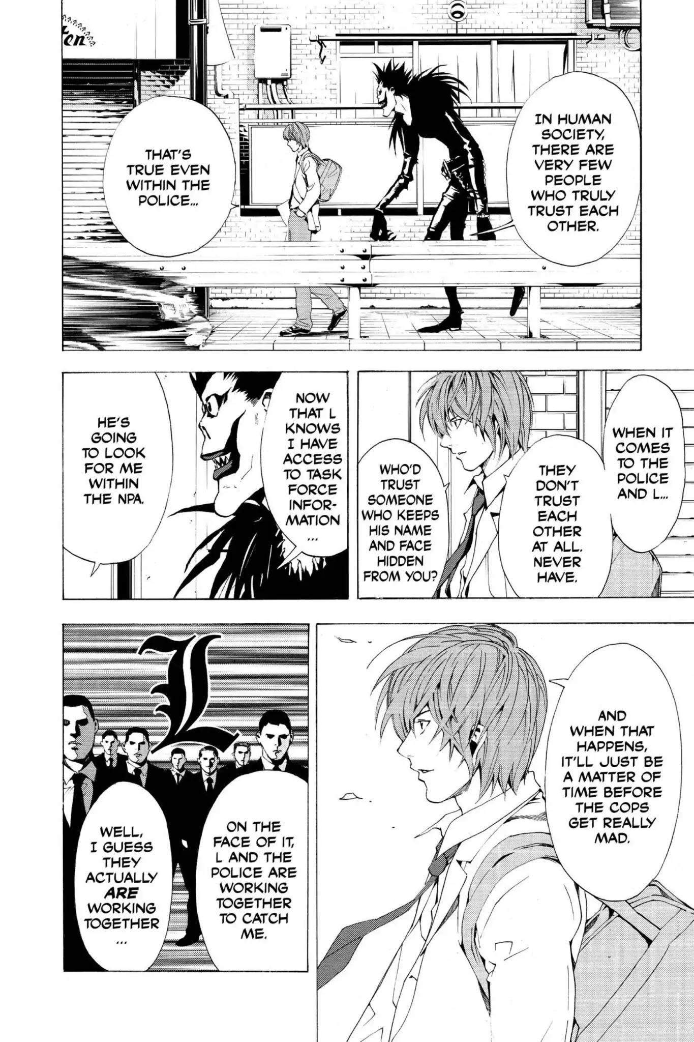 Death Note Chapter 4 page 8 - Chapter 4: Current