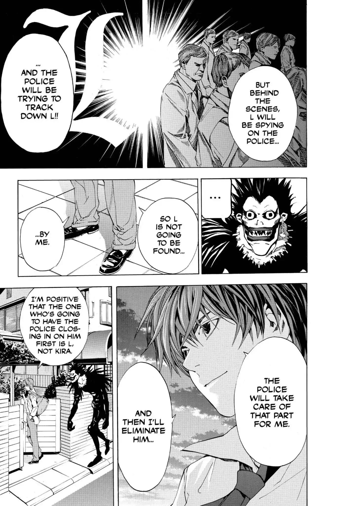 Death Note Chapter 4 page 9 - Chapter 4: Current