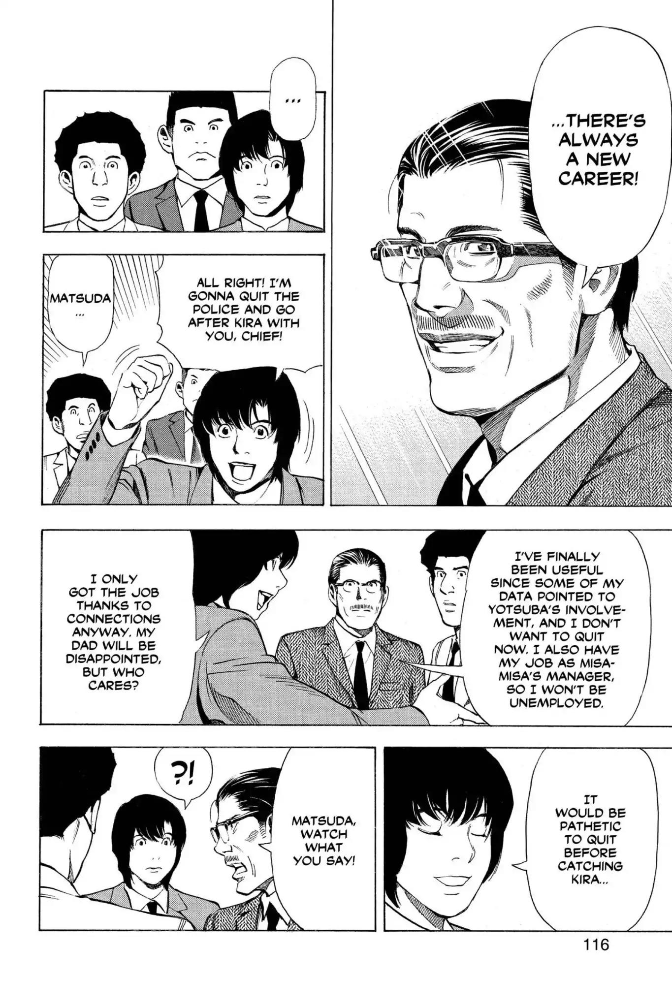 Death Note manga, chapter 40, page 4 of 20