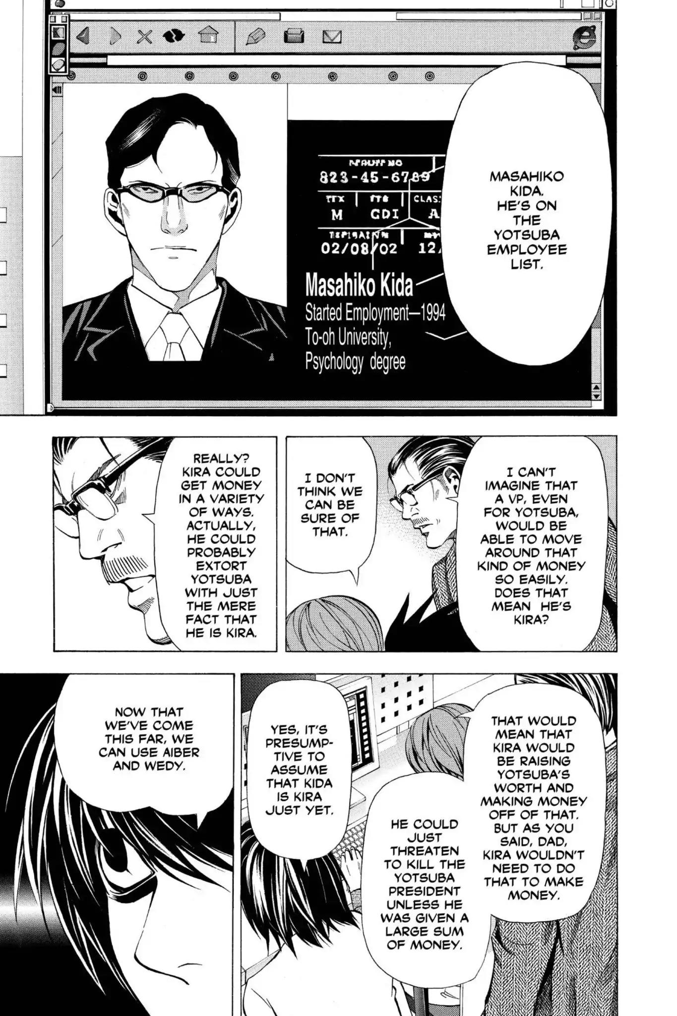Death Note Chapter 41 page 11 - Chapter 41: Matsuda