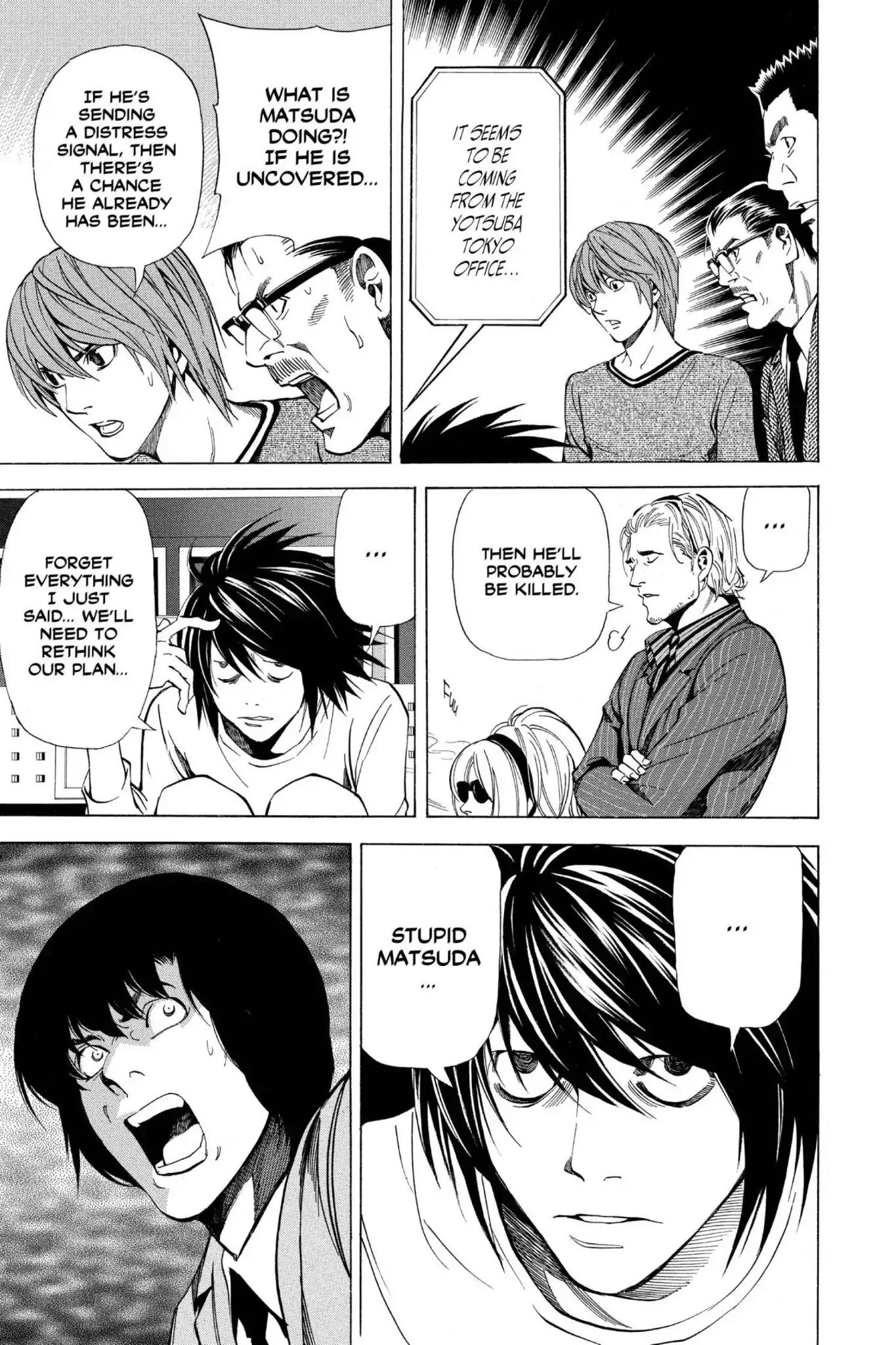 Death Note Chapter 41 page 19 - Chapter 41: Matsuda