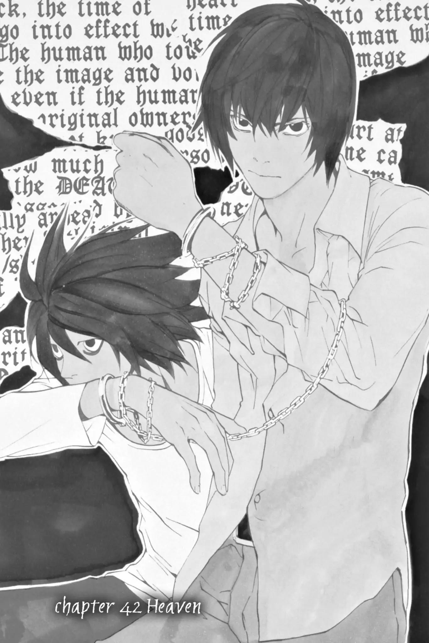 Death Note Chapter 42 page 1 - Chapter 42: Heaven