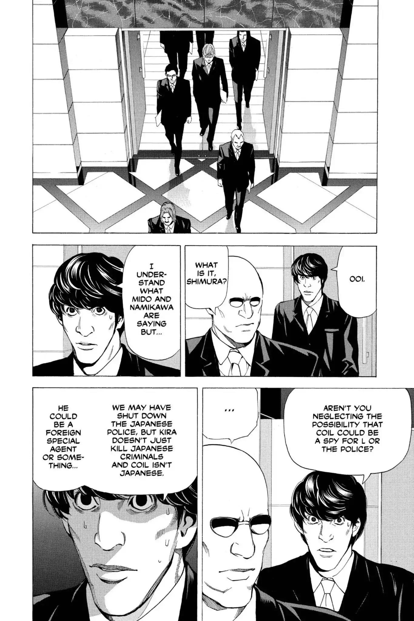 Death Note Chapter 43 page 18 - Chapter 43: Black