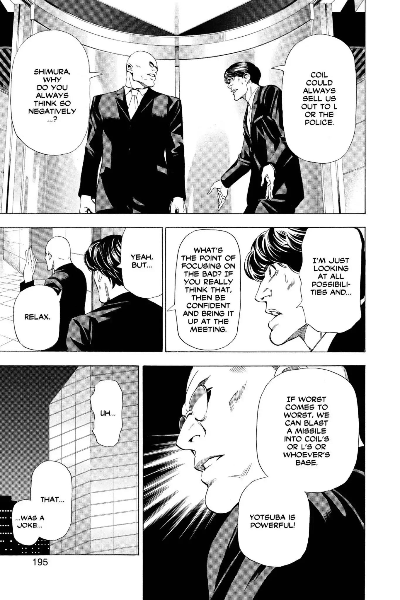 Death Note Chapter 43 page 19 - Chapter 43: Black