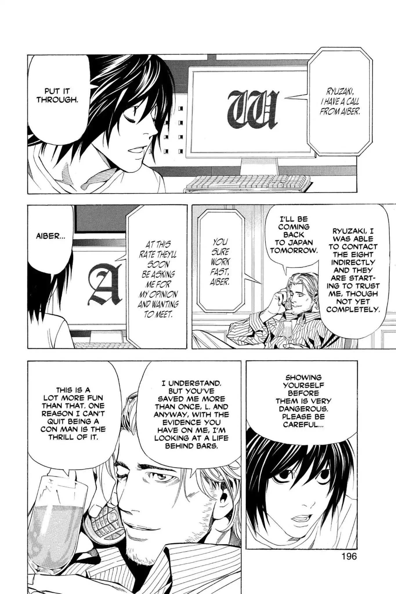 Death Note Chapter 43 page 20 - Chapter 43: Black