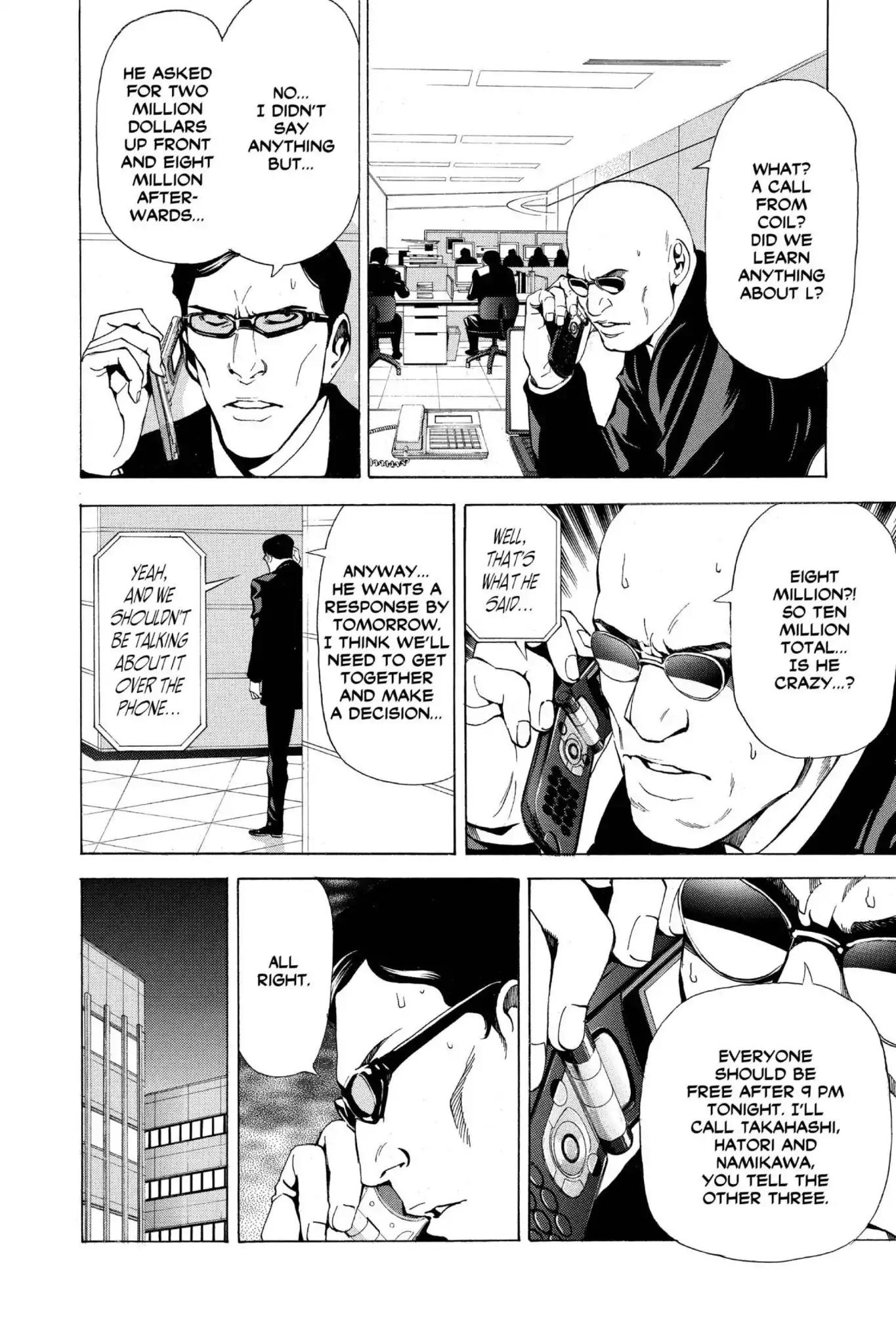 Death Note Chapter 43 page 8 - Chapter 43: Black