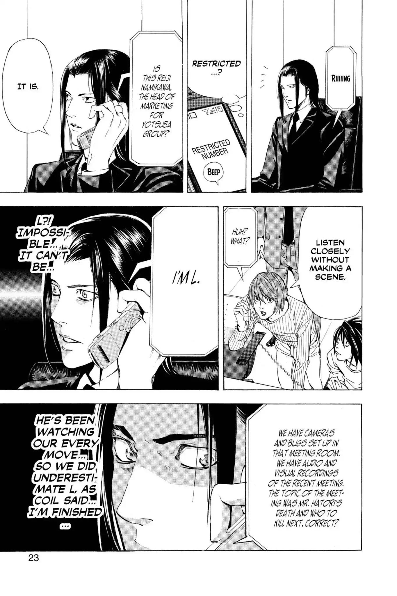 Death Note Chapter 44 page 24 - Chapter 44: Successor