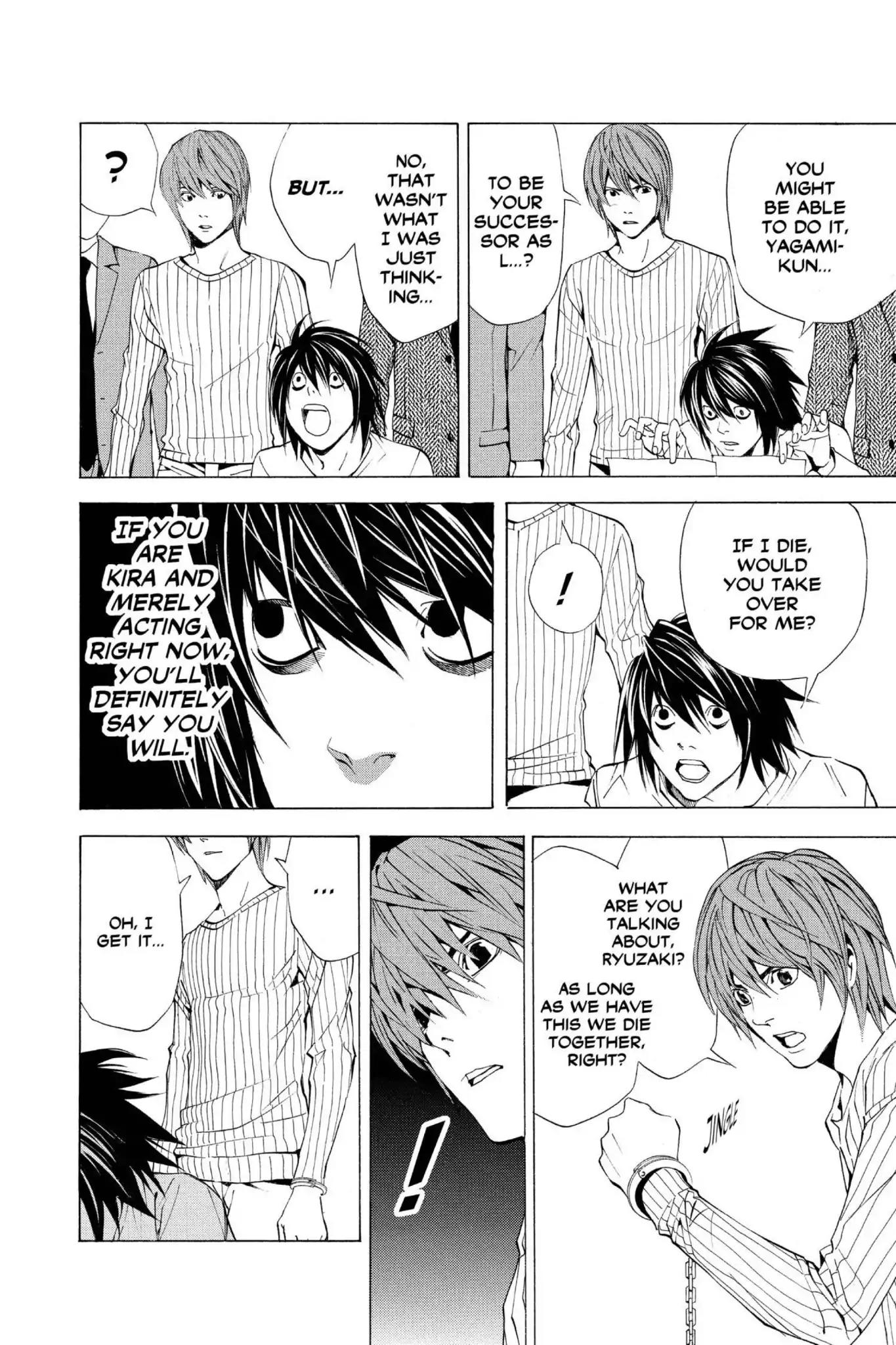 Death Note manga, chapter 45, page 2 of 24