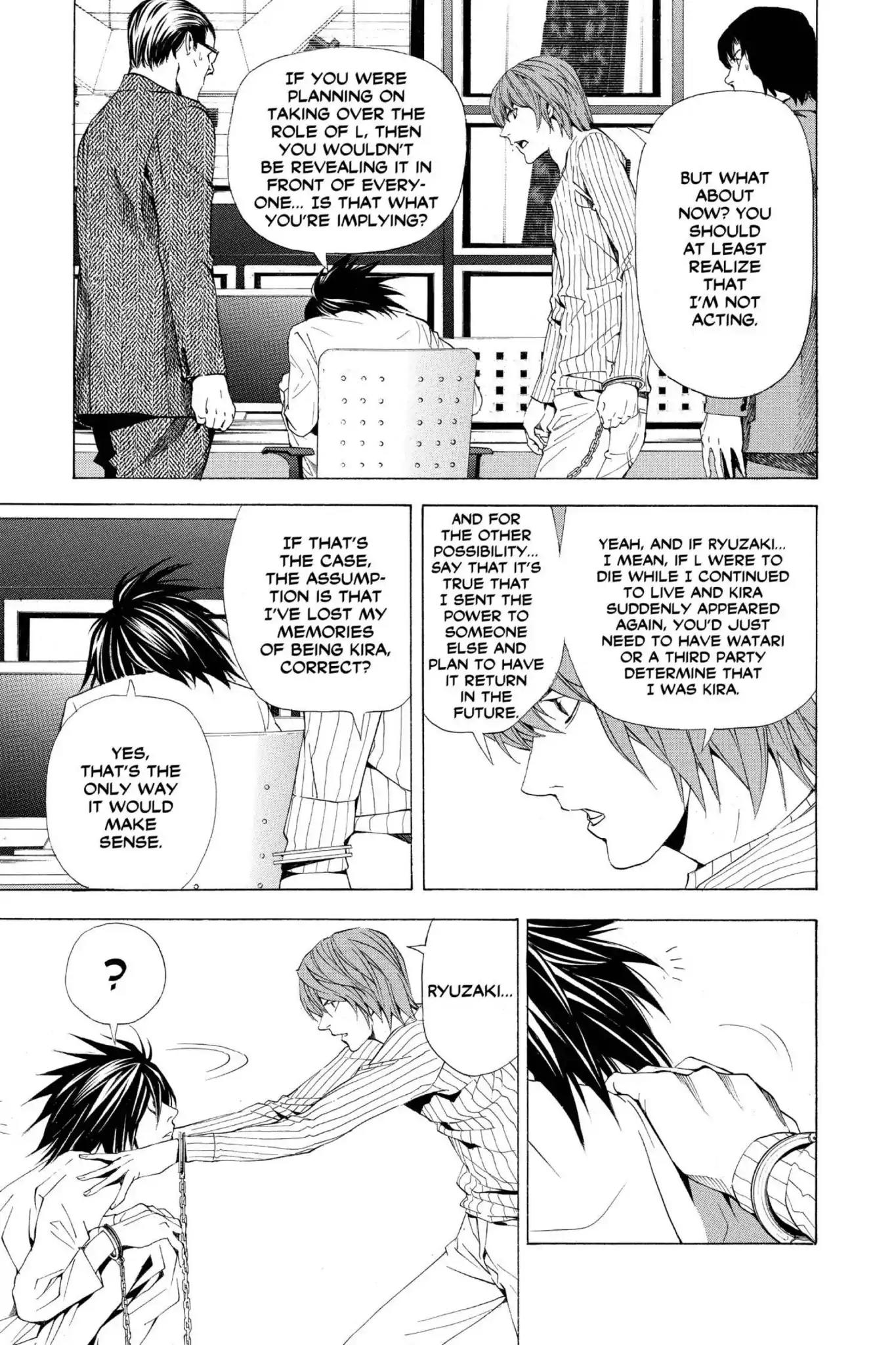 Death Note manga, chapter 45, page 5 of 24