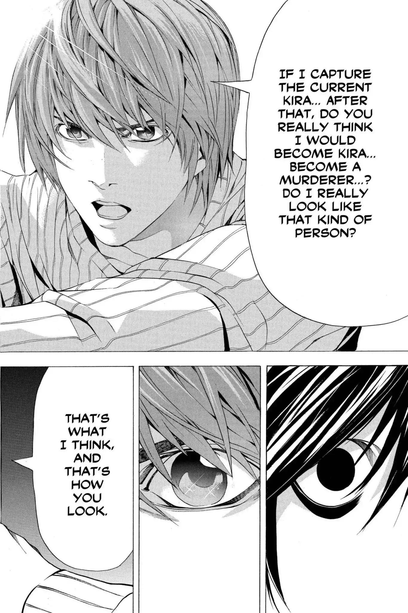 Death Note manga, chapter 45, page 6 of 24