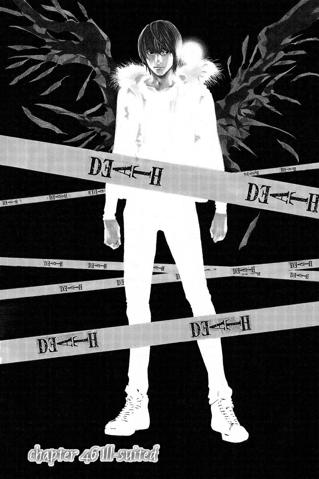 Death Note Chapter 46 page 1 - Chapter 46: Ill-Suited