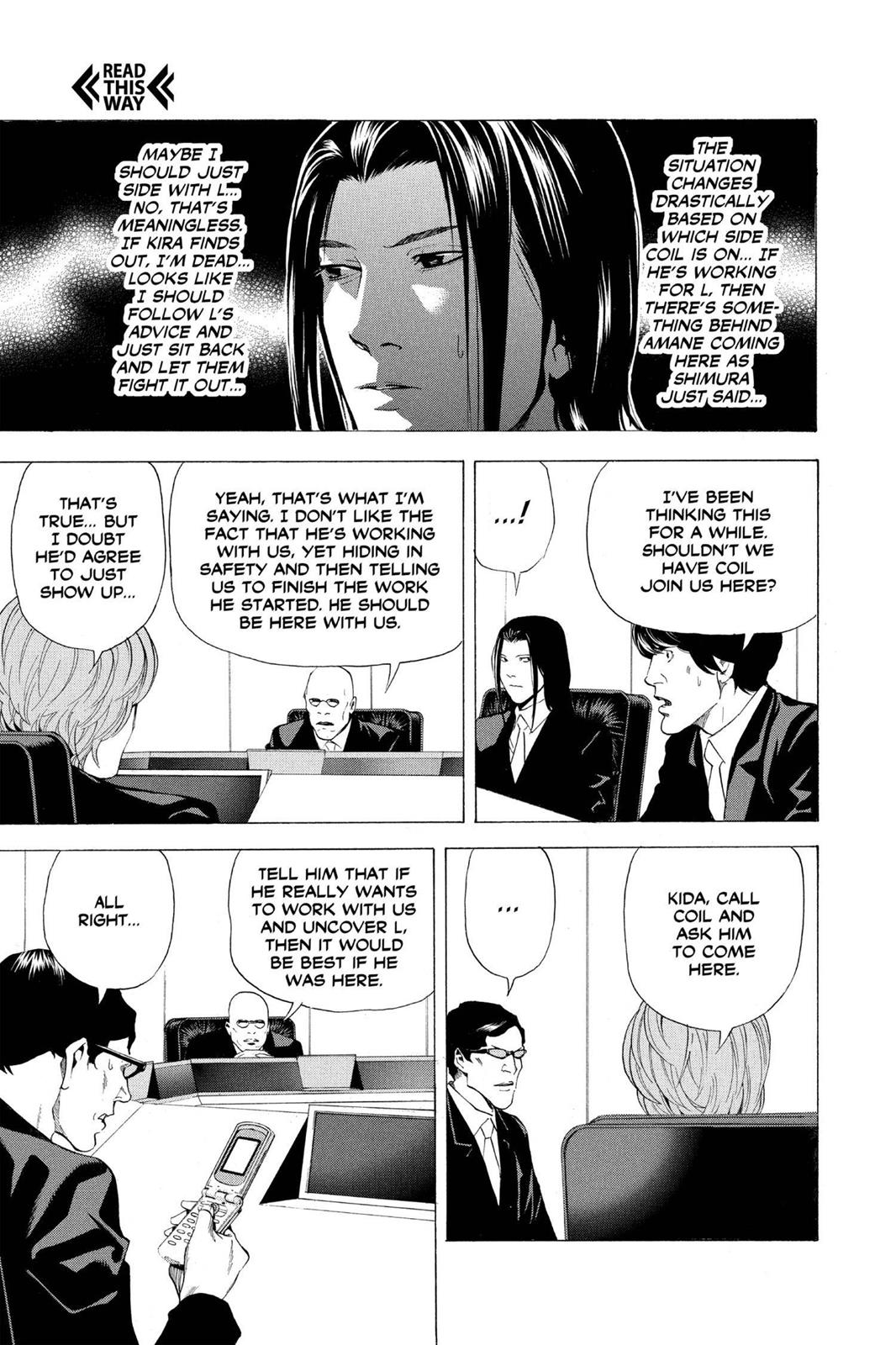 Death Note Chapter 46 page 6 - Chapter 46: Ill-Suited