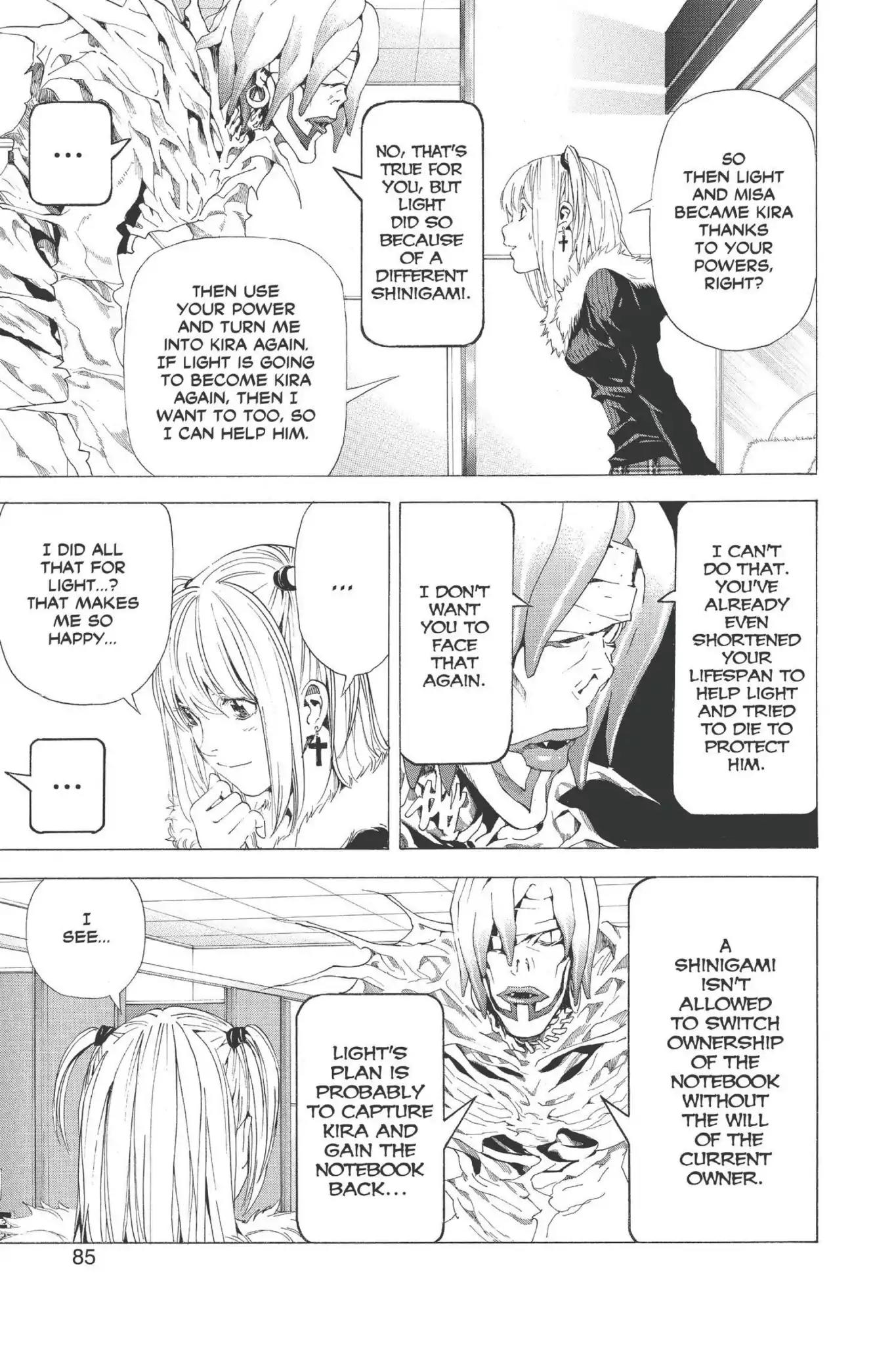 Death Note Chapter 47 page 11 - Chapter 47: Impertinence