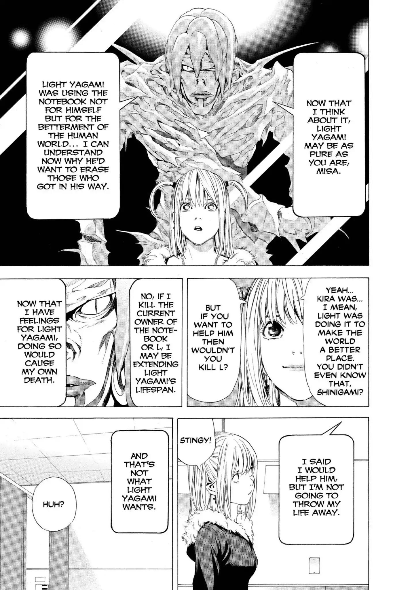 Death Note Chapter 47 page 13 - Chapter 47: Impertinence