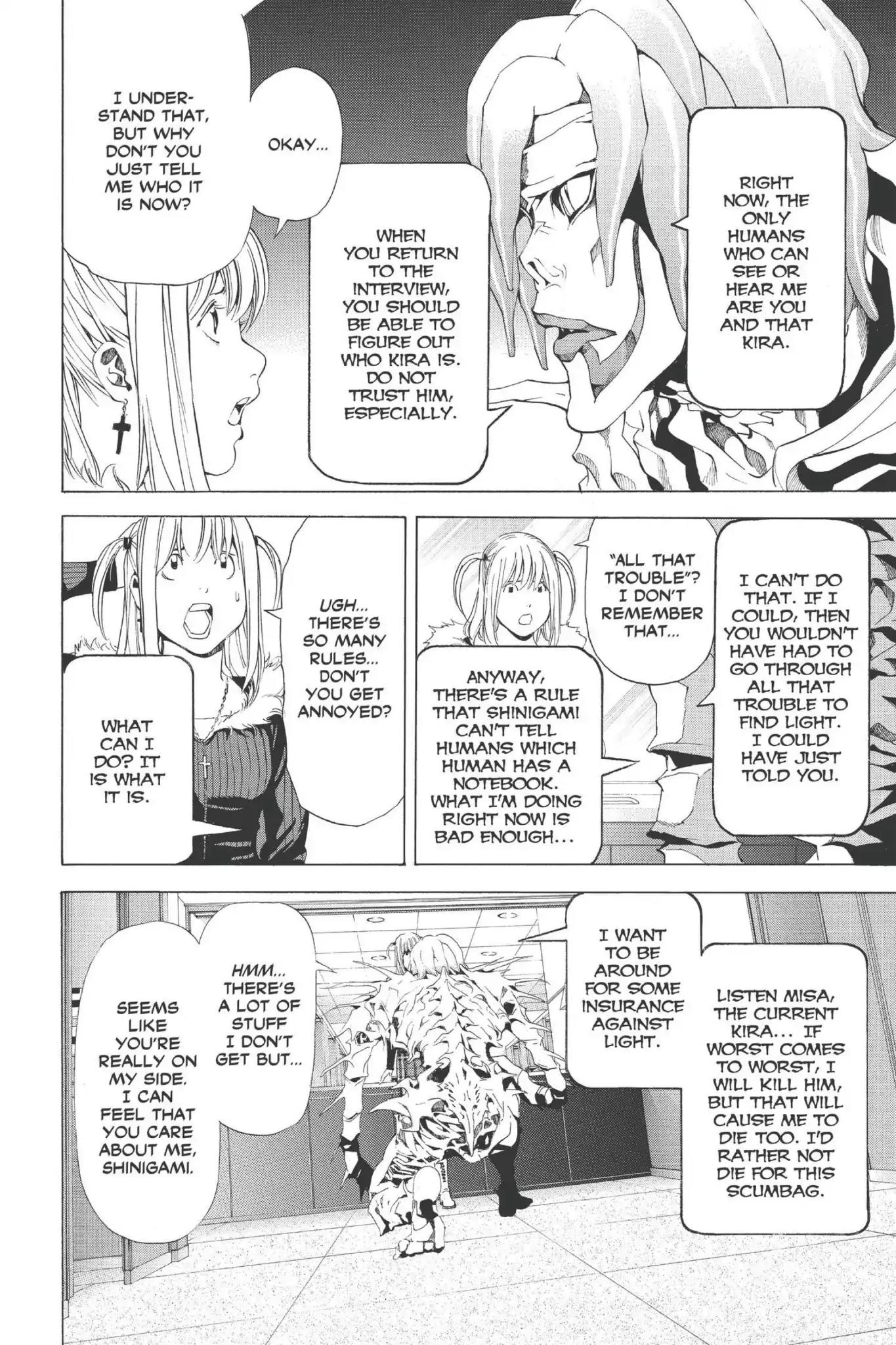 Death Note Chapter 47 page 16 - Chapter 47: Impertinence