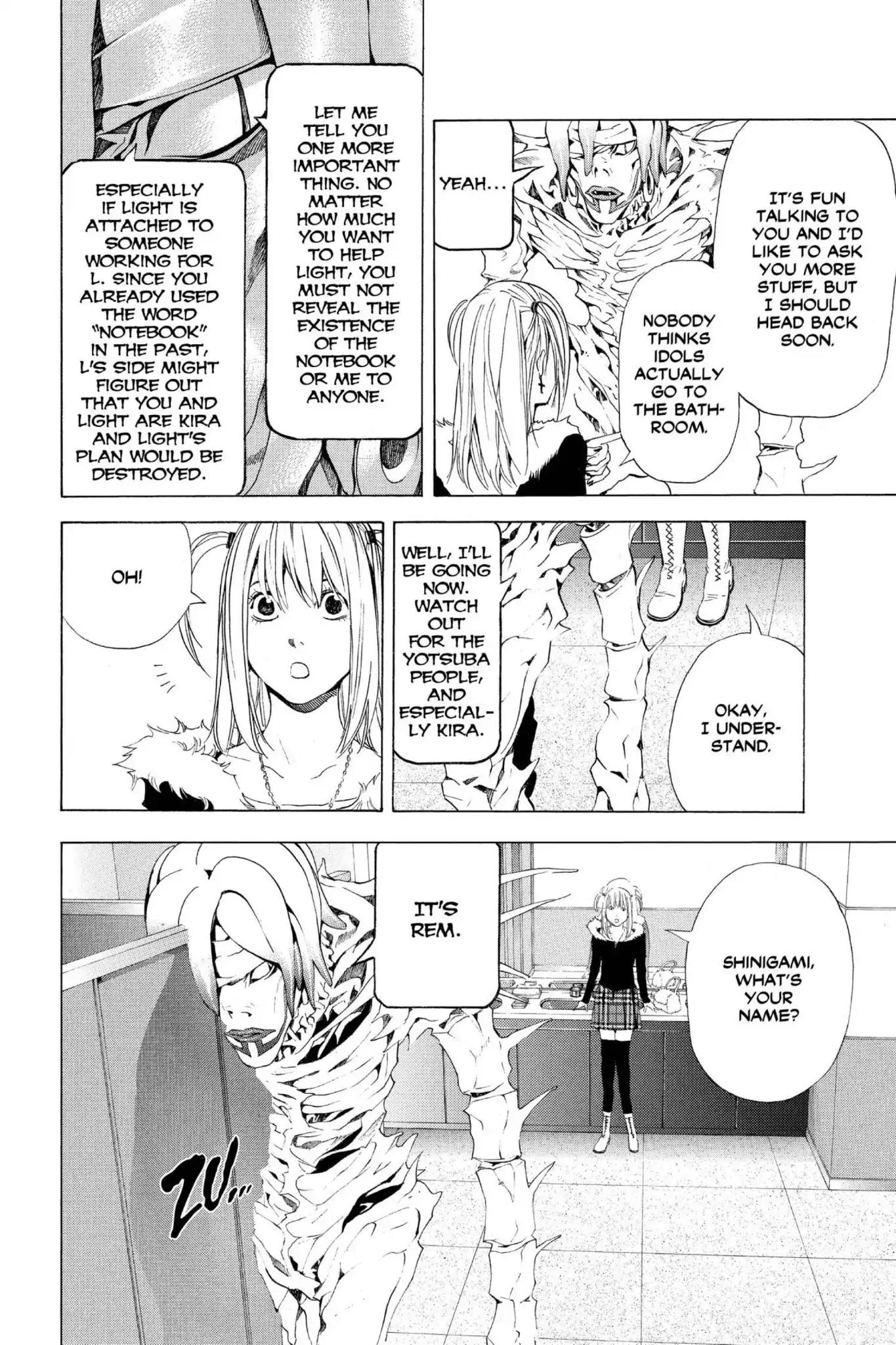 Death Note Chapter 47 page 18 - Chapter 47: Impertinence