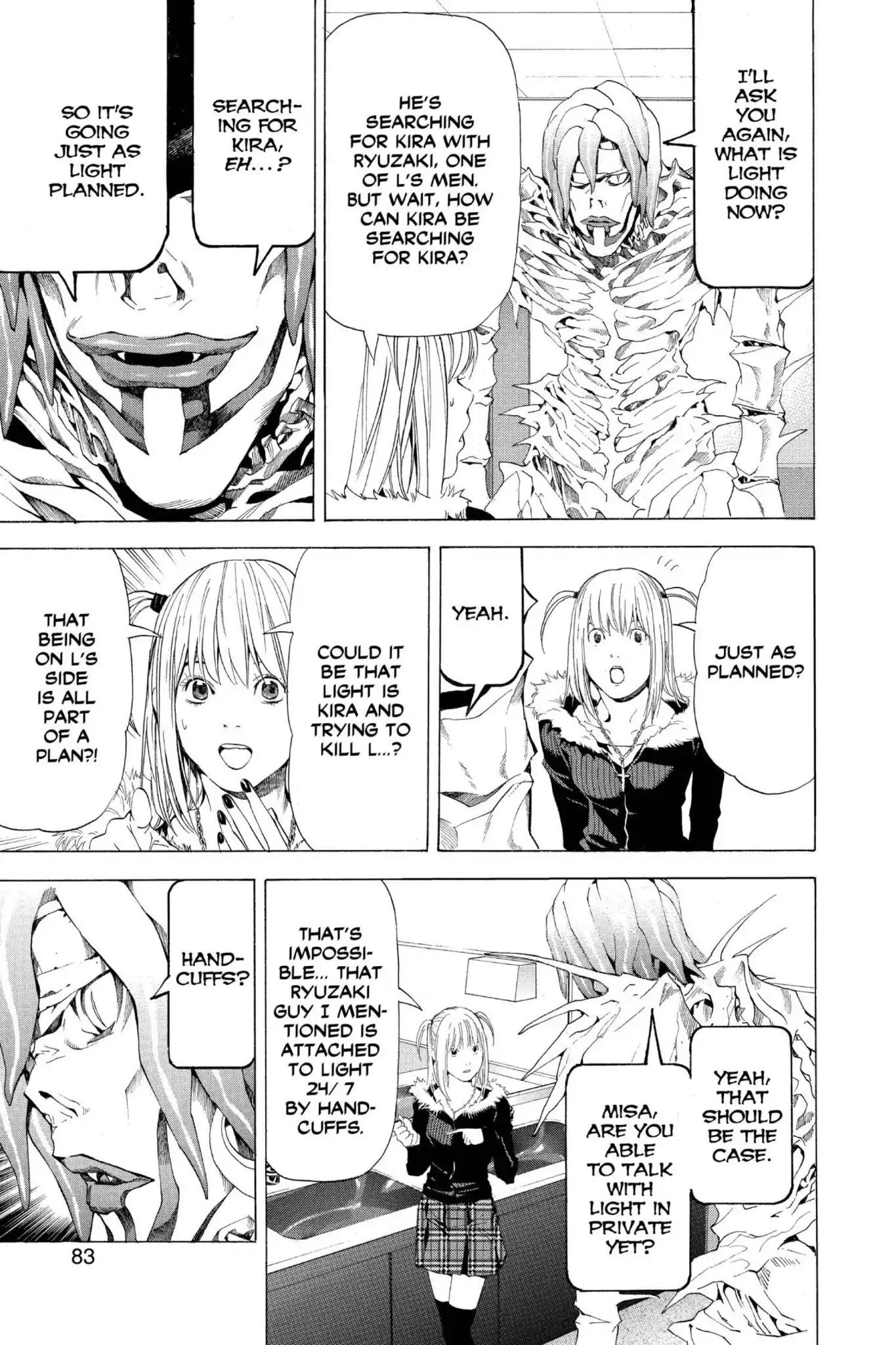 Death Note Chapter 47 page 9 - Chapter 47: Impertinence