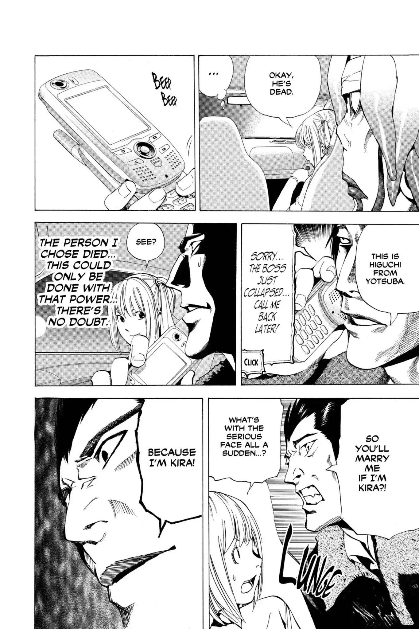 Death Note Chapter 48 page 18 - Chapter 48: Give-and-Take